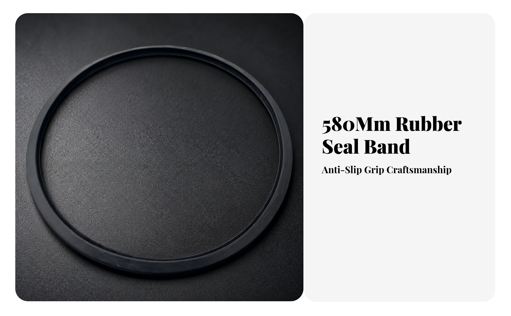Chair Accessory Anti-Slip Hydraulic Pump Base Rubber Ring Slim