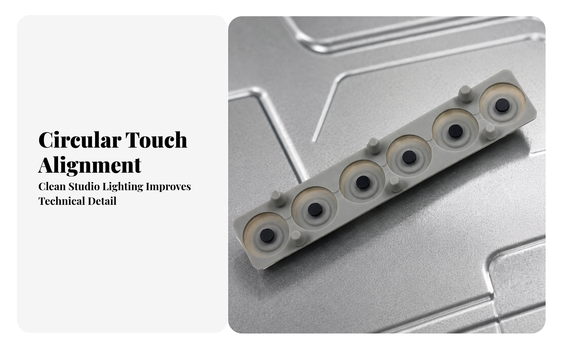 Conductive Rubber Strip Replacement Keyboard Key Part Compatible