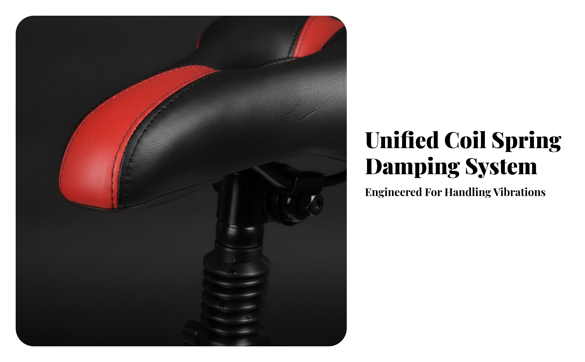Adjustable Scooter Saddle with Post Padded Scooter Seat with Clamp Base