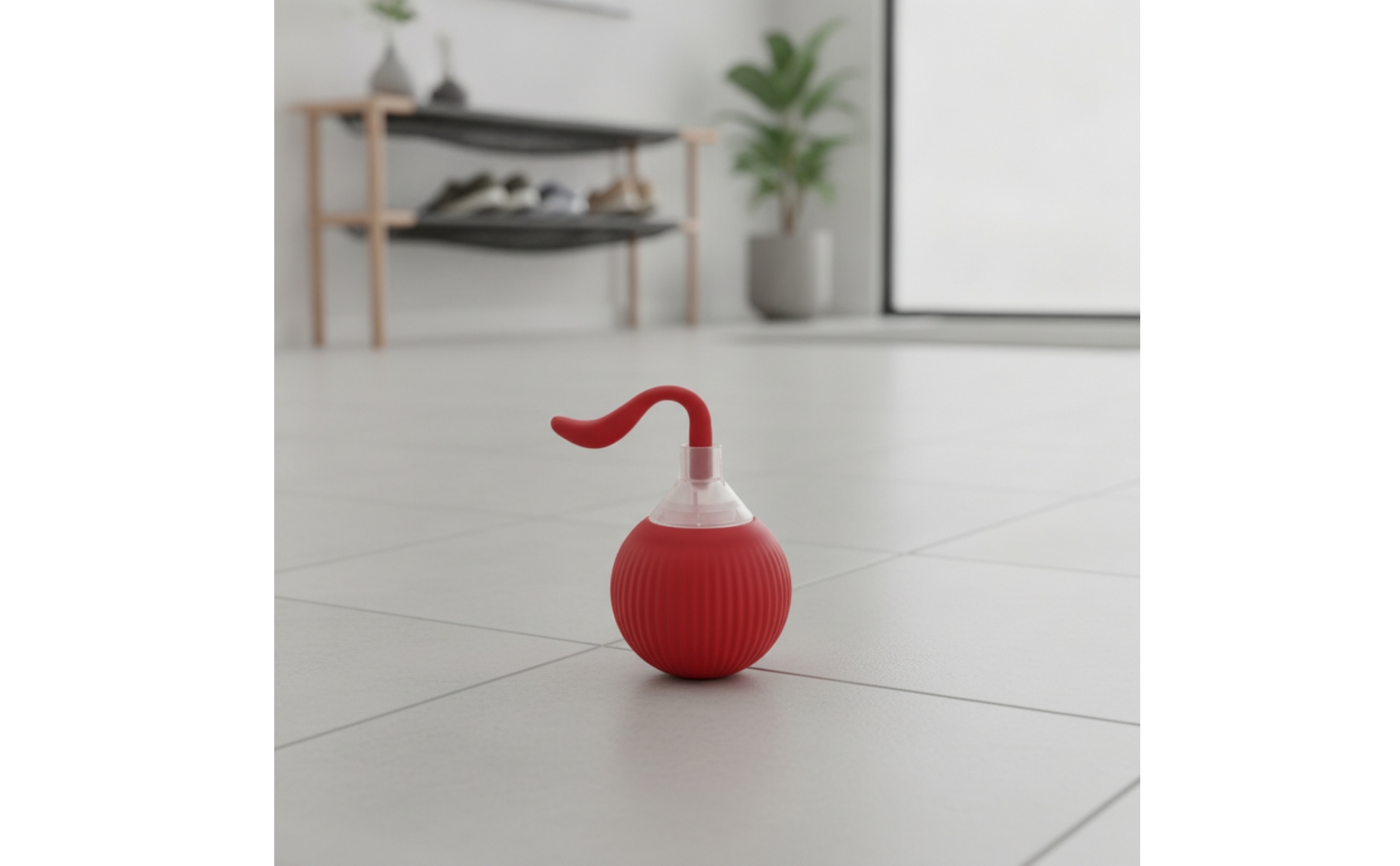 Non-Wake Interactive Pet Ball Quiet for Floor Time Enrichment, Dogs, Cats