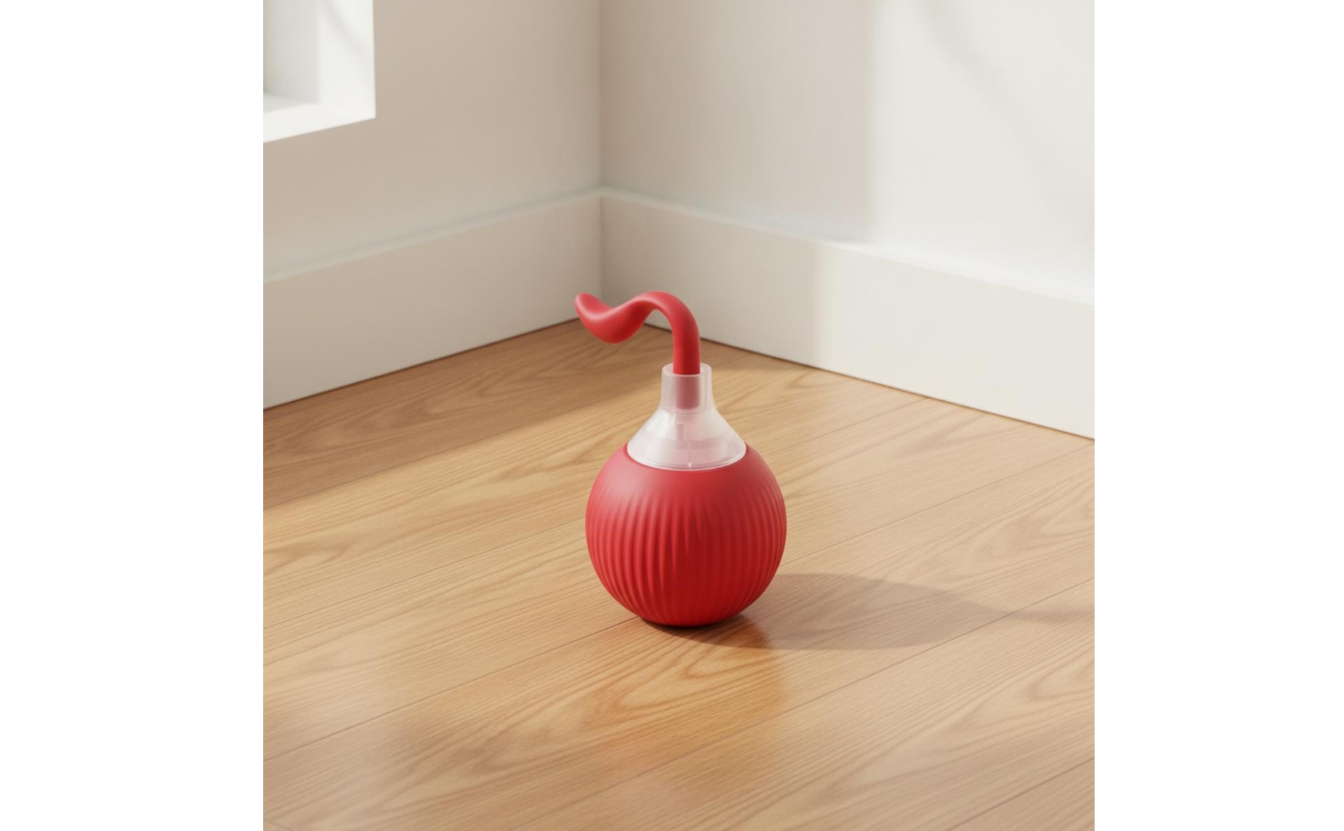 Non-Wake Interactive Pet Ball Quiet for Floor Time Enrichment, Dogs, Cats