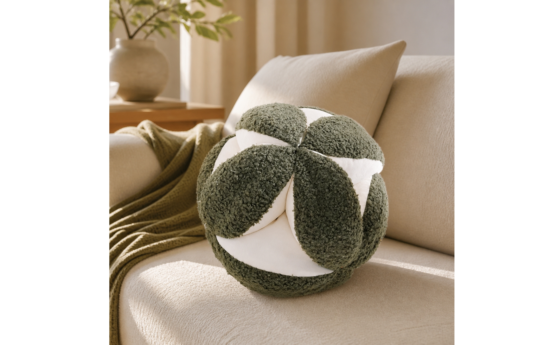 3D Floral Decorative Pillow Soft 3D Flower Throw Pillow Dimensional for Bedroom