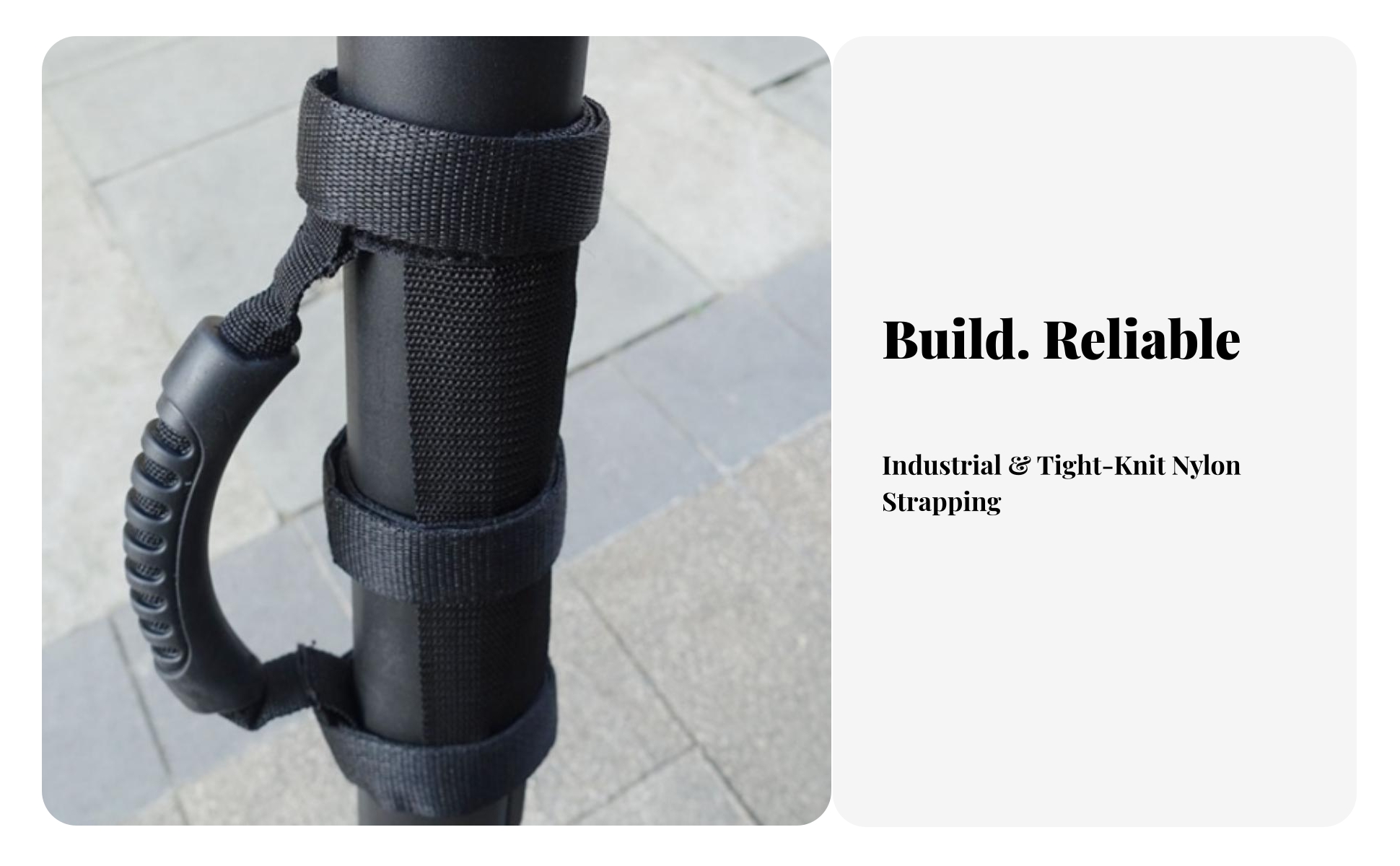 Electric Scooter Hand-Carry Strap Secure for Transport, Commuting