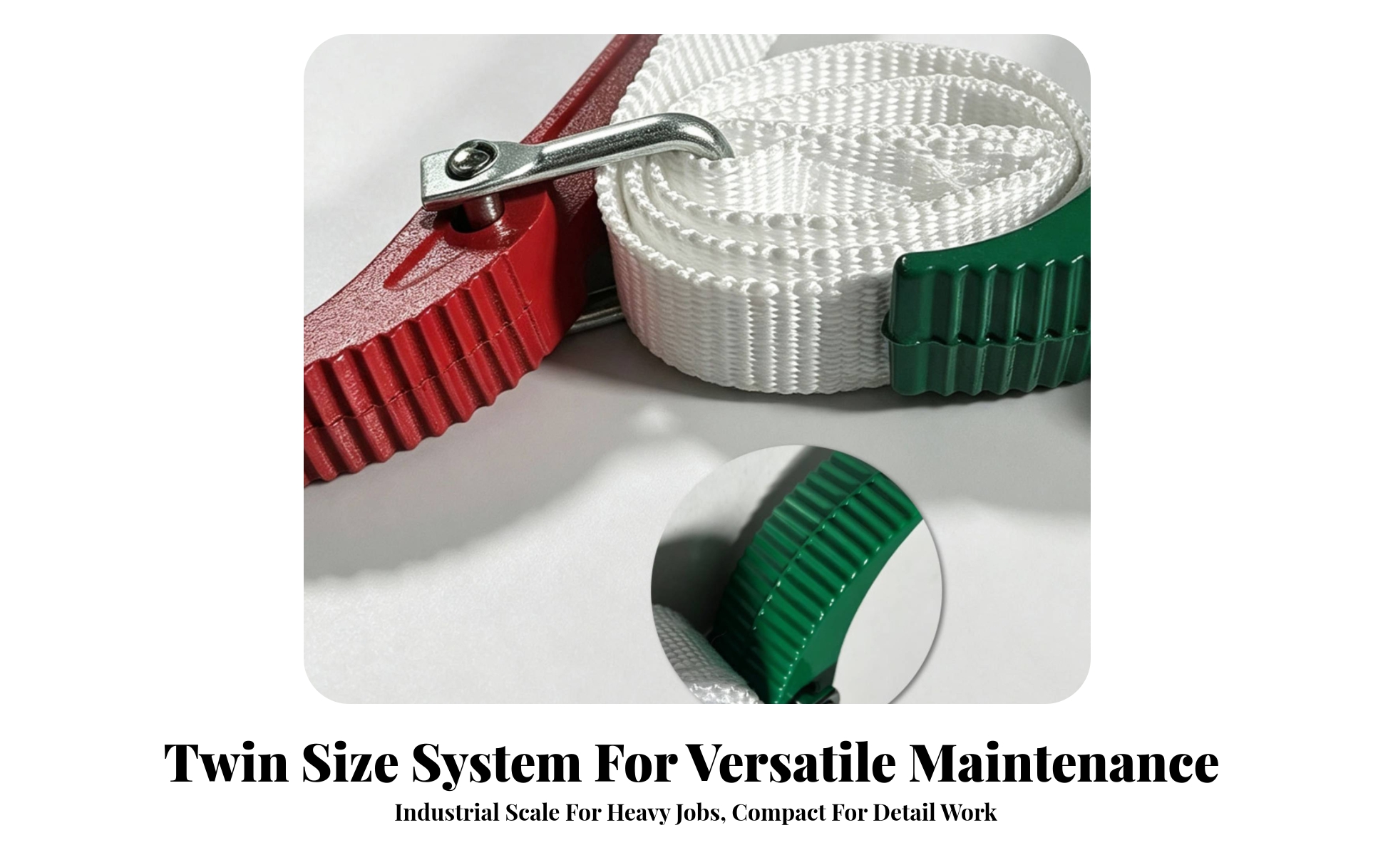 Oil Filter Wrench with Canvas Strap Non-Slip Oil Filter Strap Wrench Adjustable