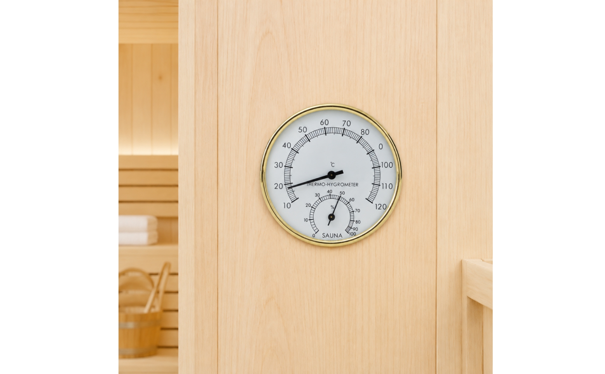 Measuring Instrument Non-Electric Analog Sauna temperatureHygrometer
