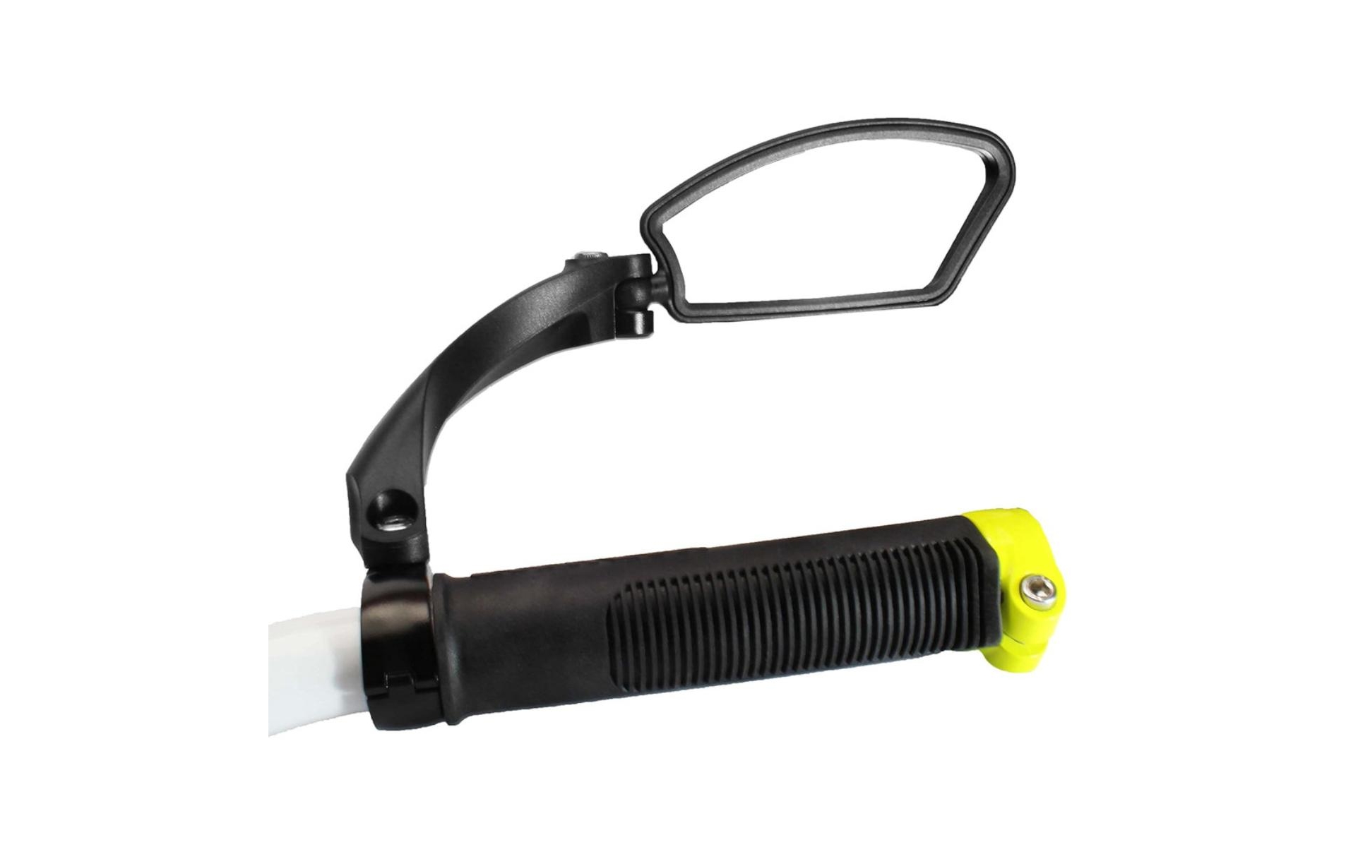 Folding Bike Handlebar Mirror Foldable for Recreational Rides, Mountain Biking