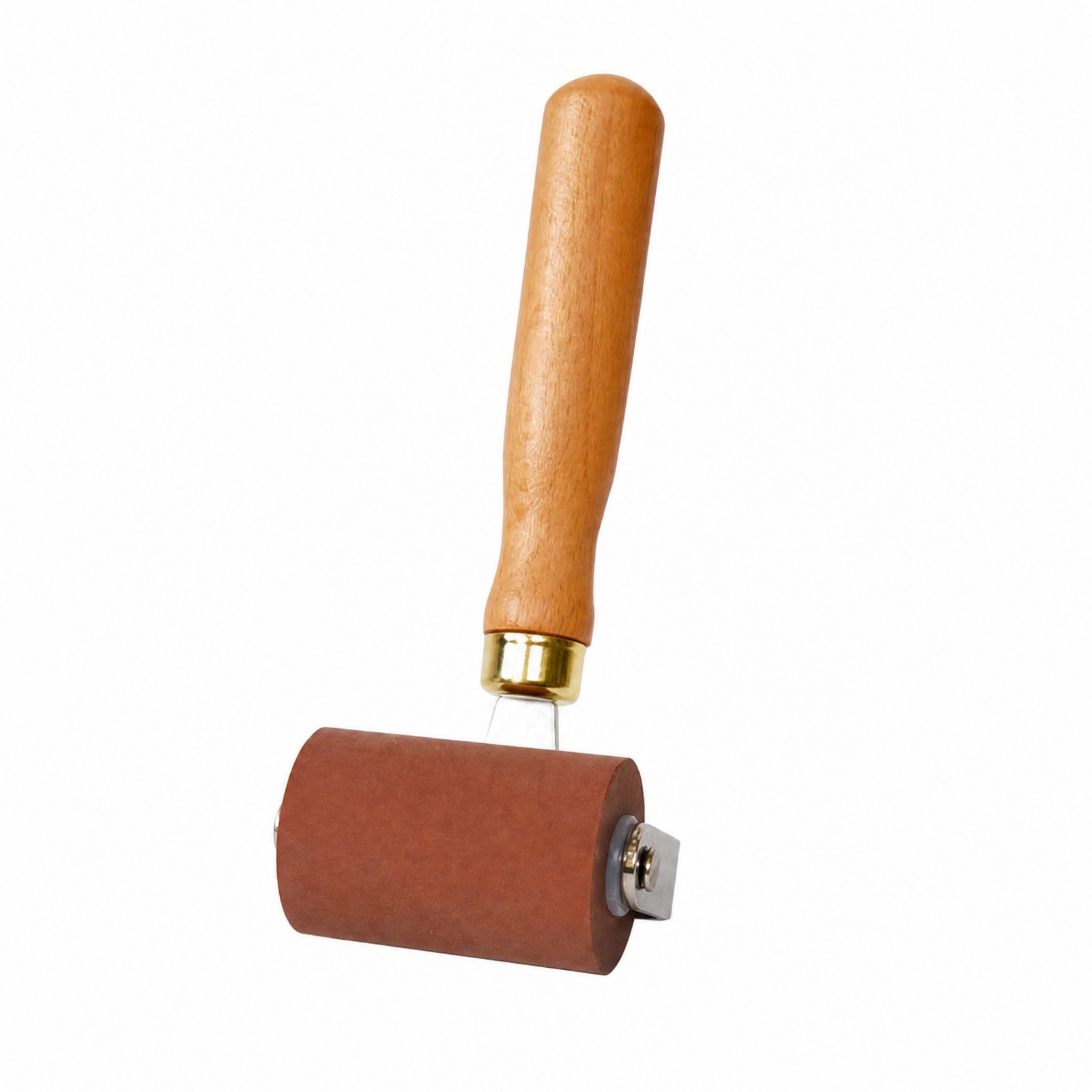 Hand-Held Printmaking Brayer Comfortable Grip for Linocut, Creative Workshops