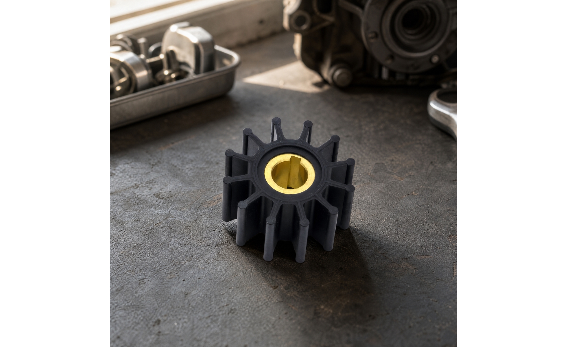 Pump Part Marine Water Pump Impeller for Engine Cooling System Repair