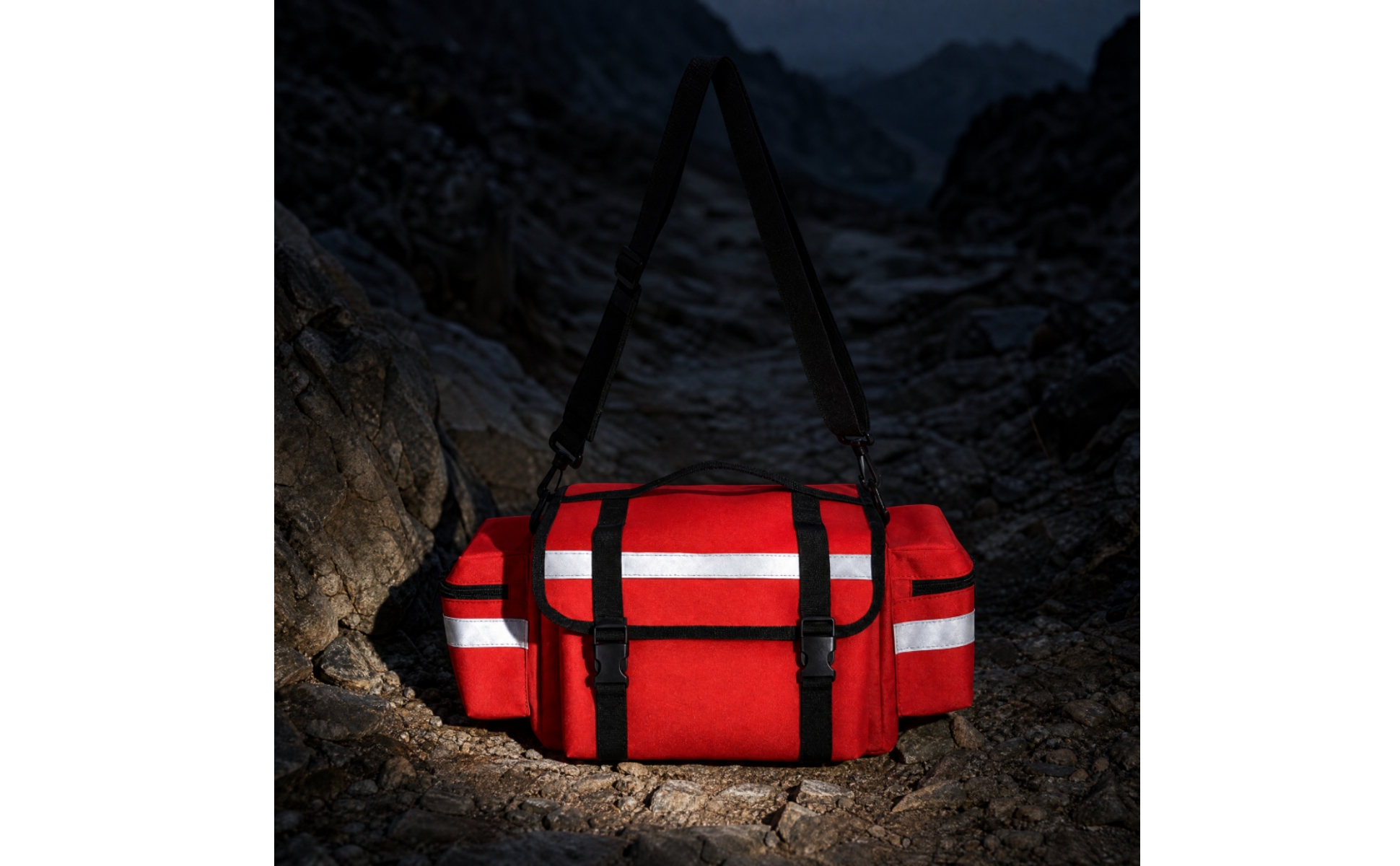 Waterproof First-Aid Shoulder Bag Portable for Vehicles, Workplaces, Technicians