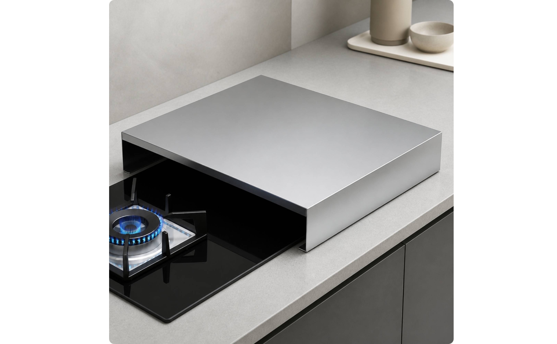 Stovetop Cover No Installation Required Freestanding Stainless Steel Cooktop