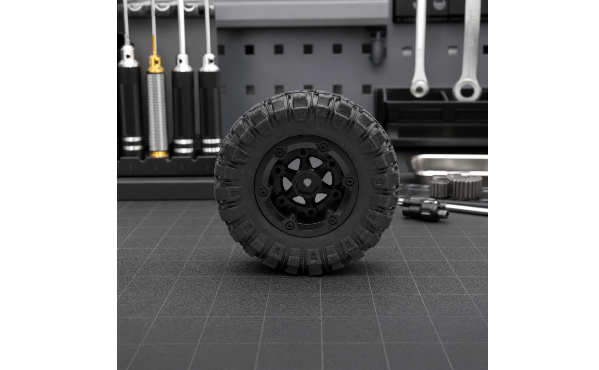Trail RC Wheel and Drivetrain Kit DIY for Workshop Repairs, Trail Driving