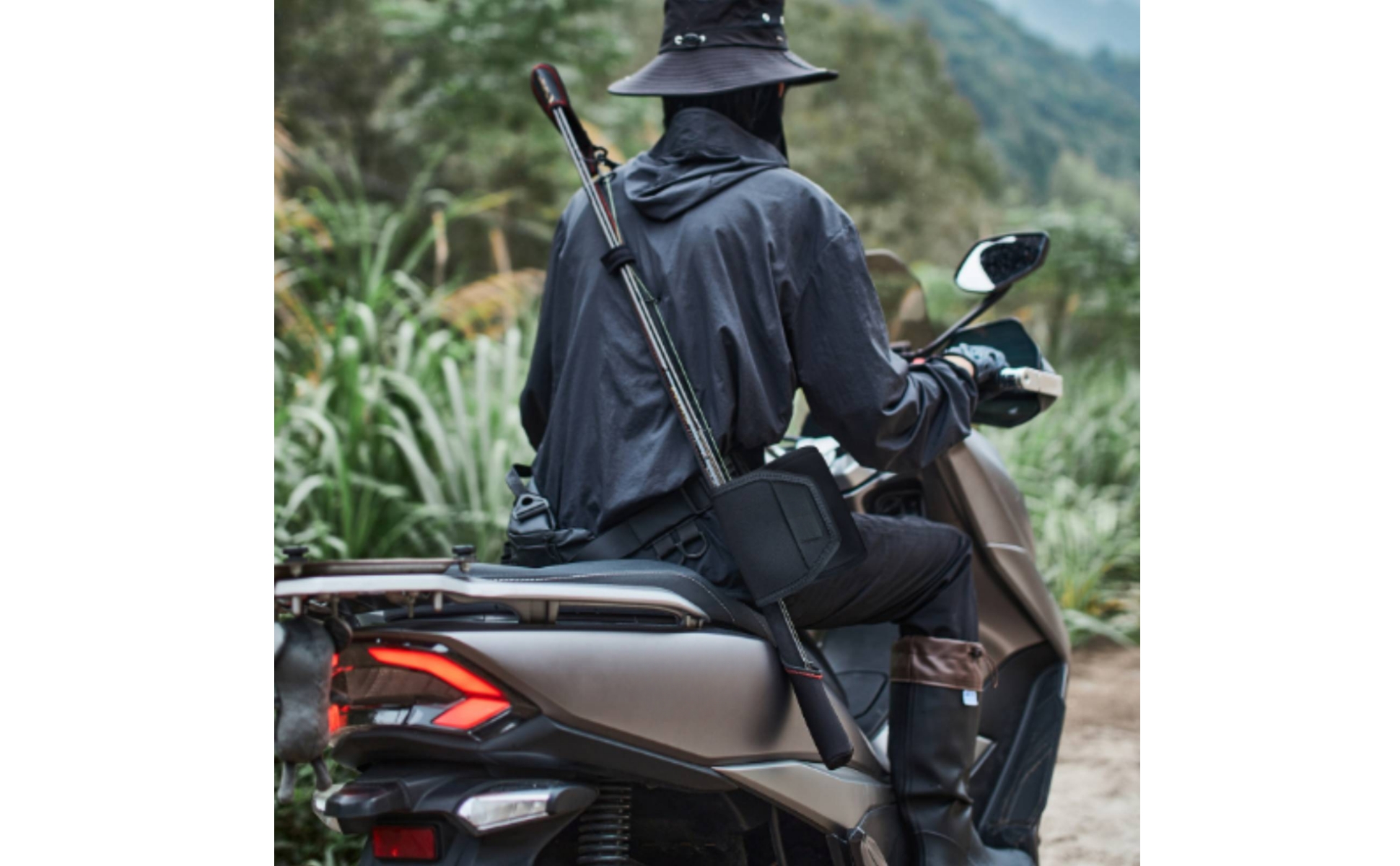 Padded Reel Pouch Waterproof Fishing Reel Storage Bag Abrasion-Resistant