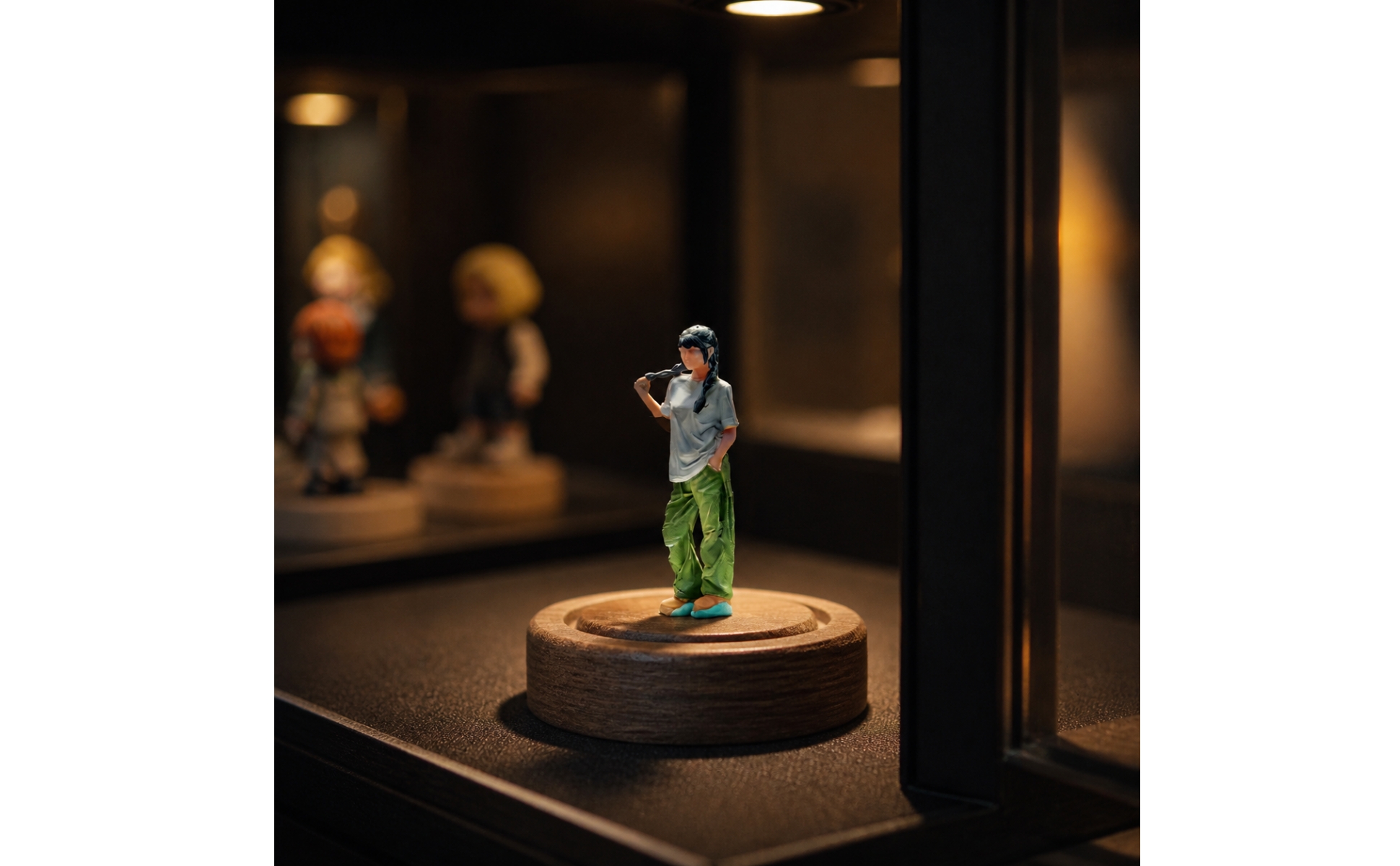 1/64 Scale Resin Miniature Figurines Semi-Handmade for Dioramas
