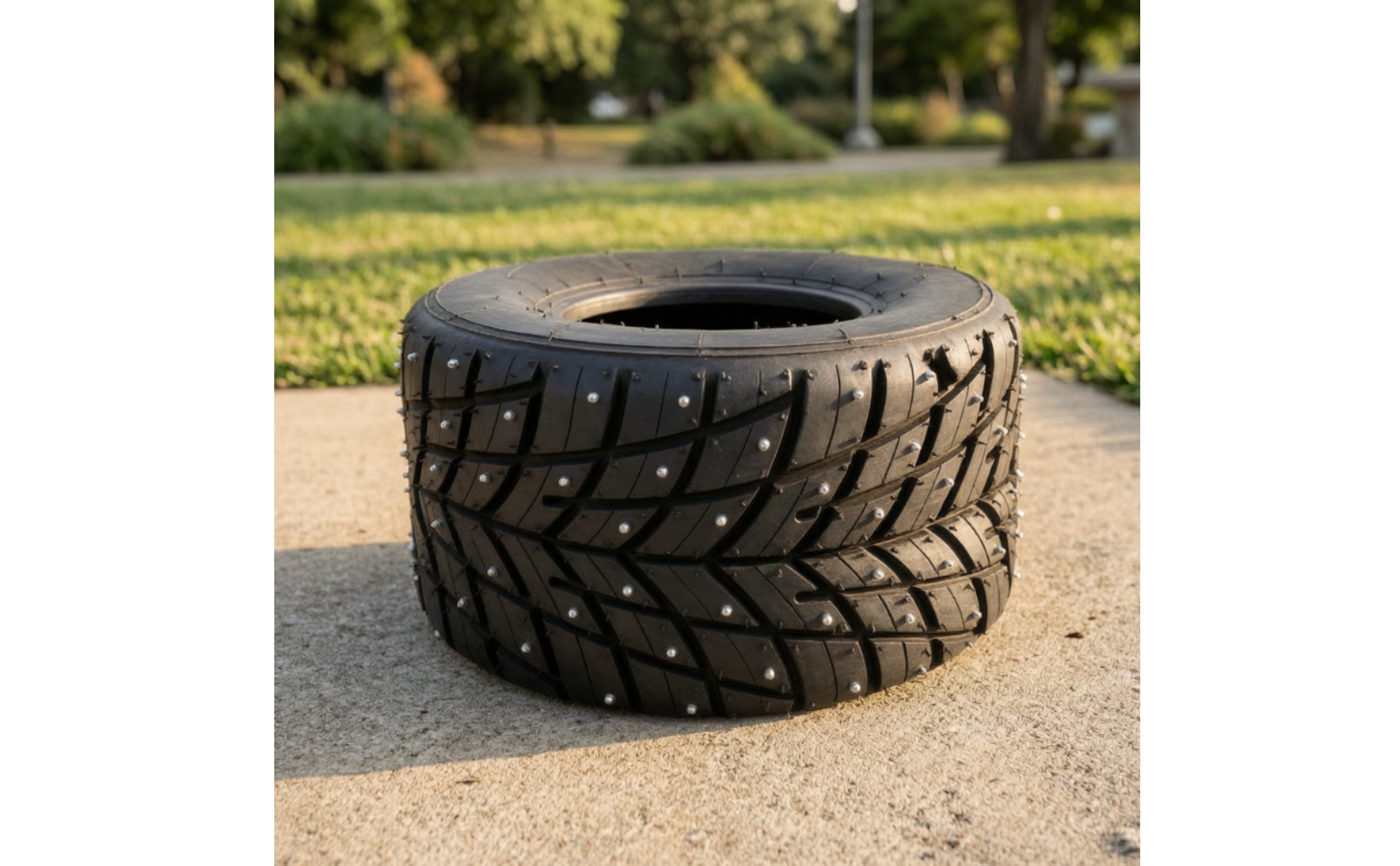 Snow Tire Anti-Slip Kart Snow Tire Directional Grip for Winter Karting