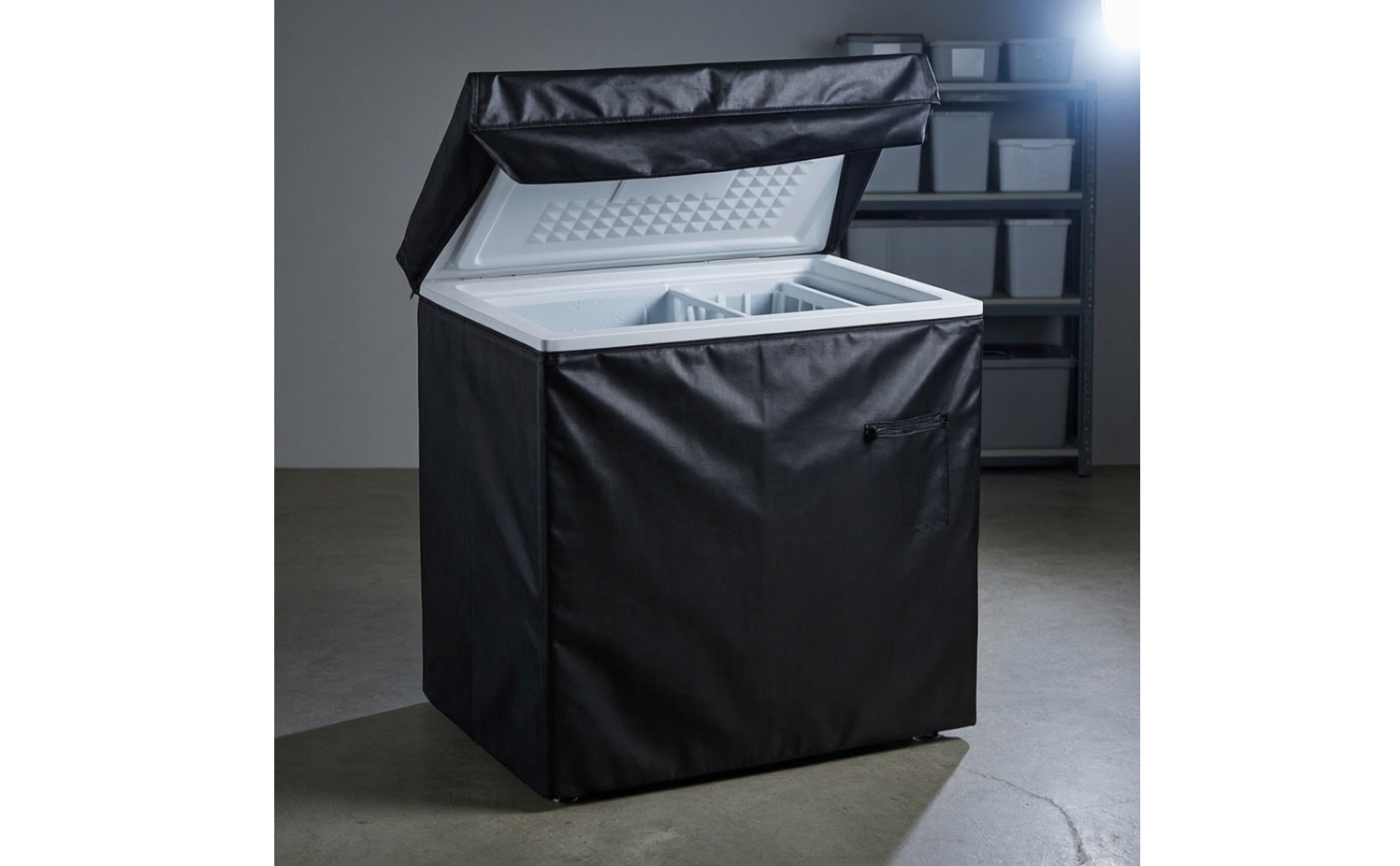 Chest Freezer Dust Cover Dustproof for Garage, Storage Room