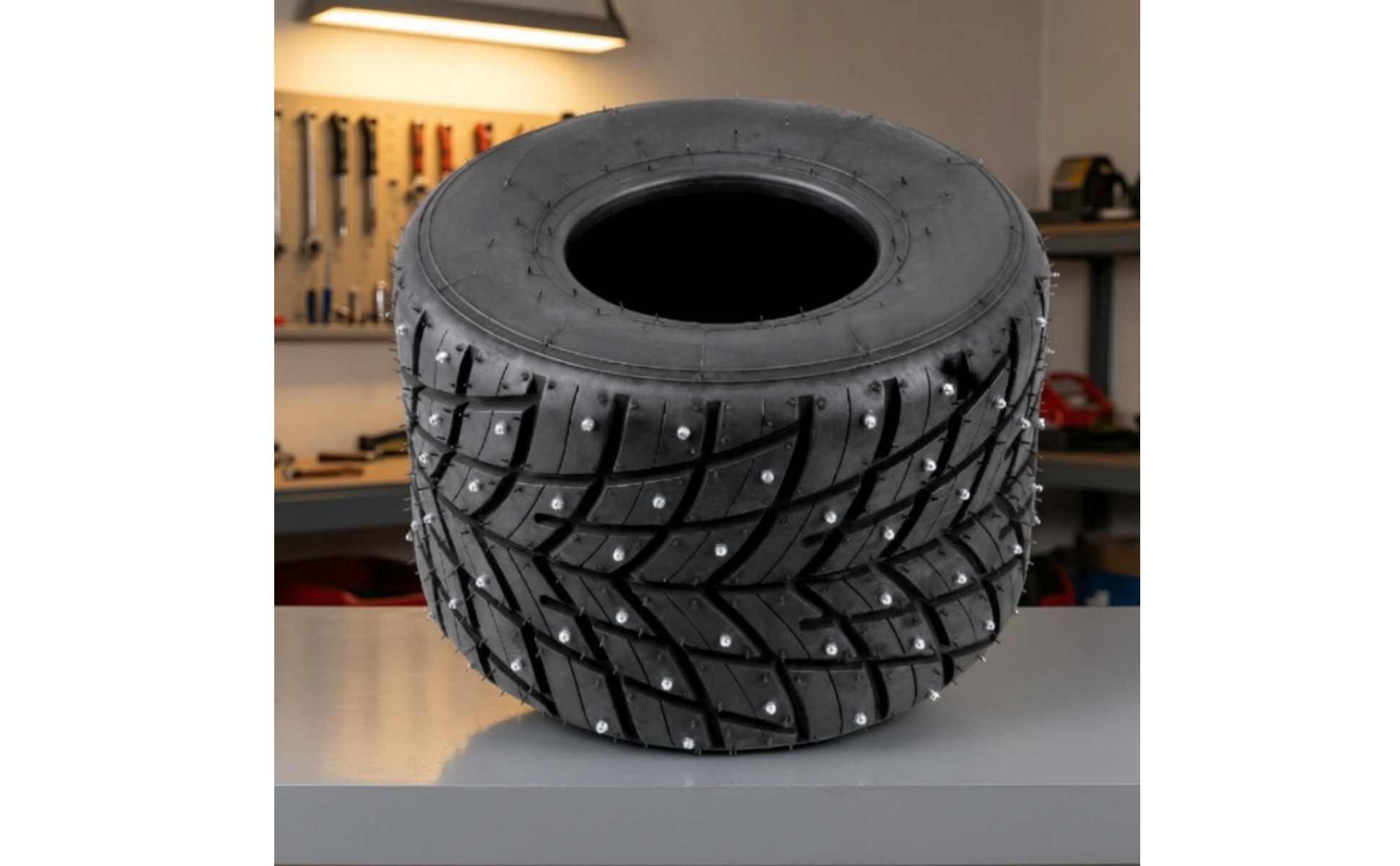 Snow Tire Anti-Slip Kart Snow Tire Directional Grip for Winter Karting
