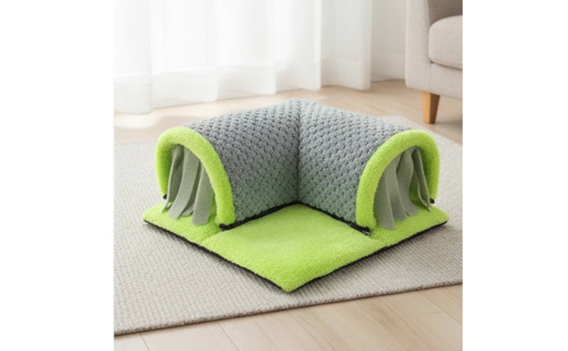 Pet Hideaway Soft Soft Small-Animal Tunnel Hideaway Enclosed