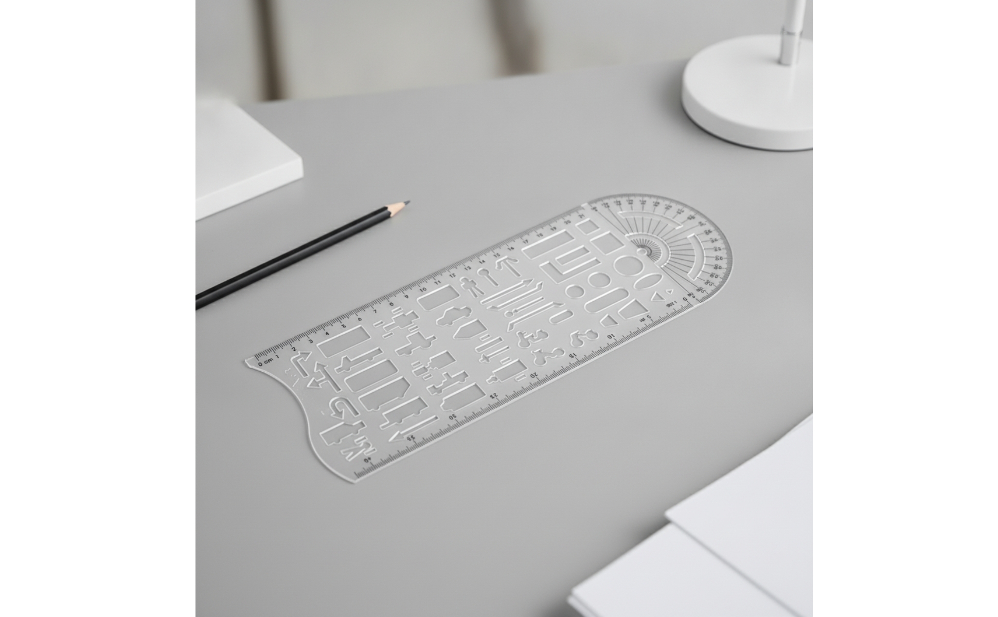 Traffic Template 28 Cm Traffic Accident Drawing Template Ruler White