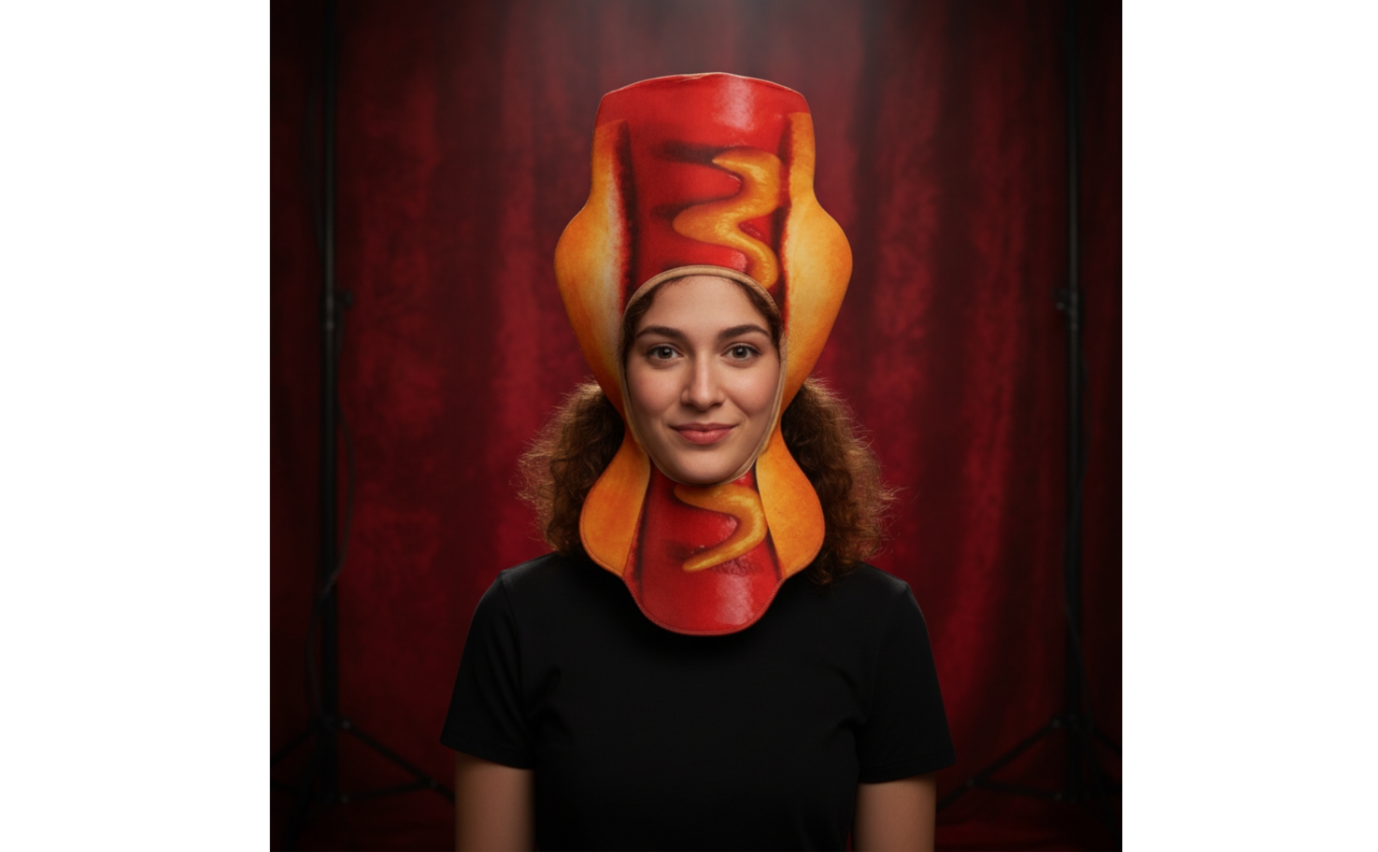 Hot Dog Hat Lightweight Hot Dog Novelty Hat for All Genders for Halloween