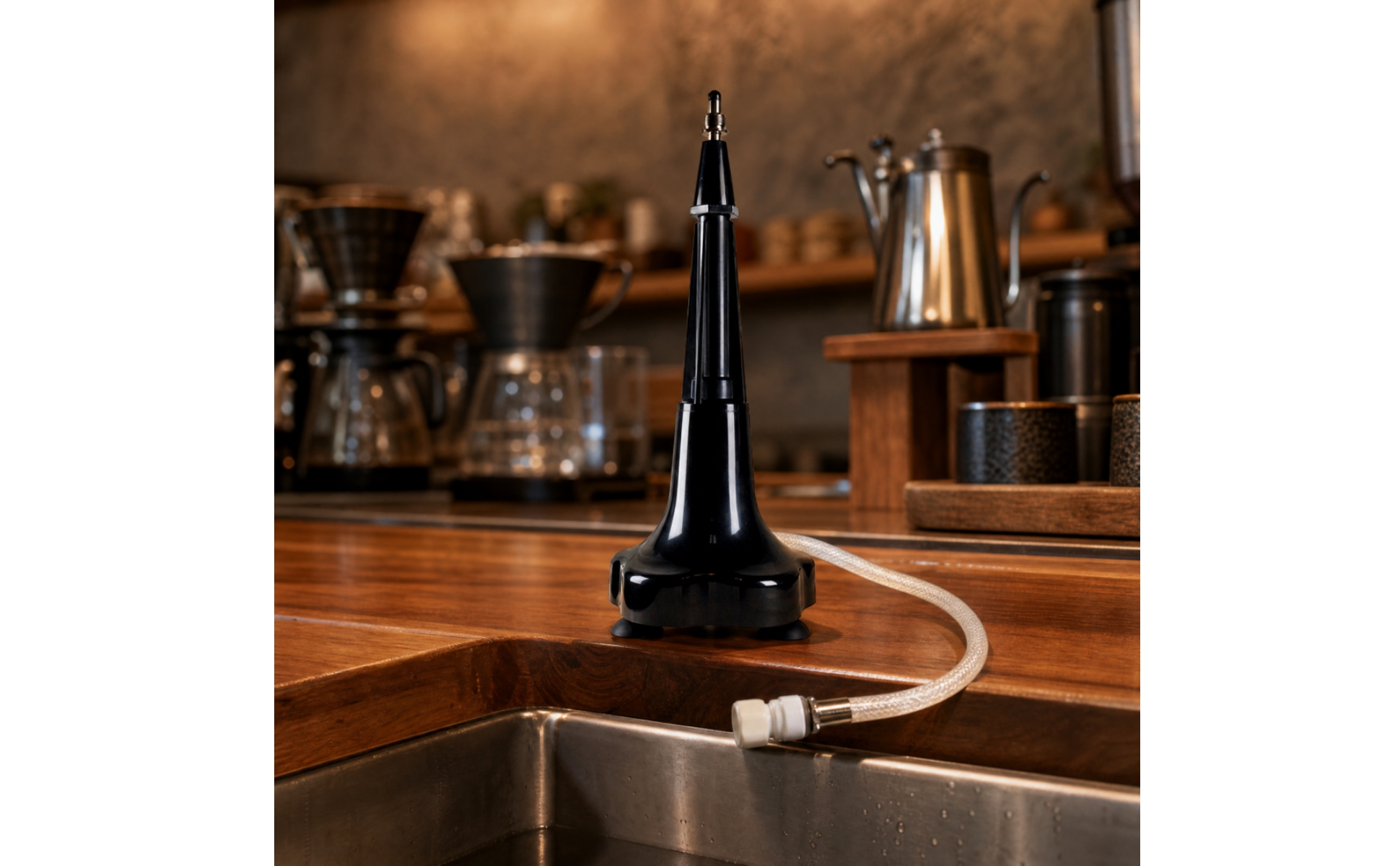 Countertop Cup Rinser Quick Rinsing for Bar, Kitchen, Café Owners, Home Baristas