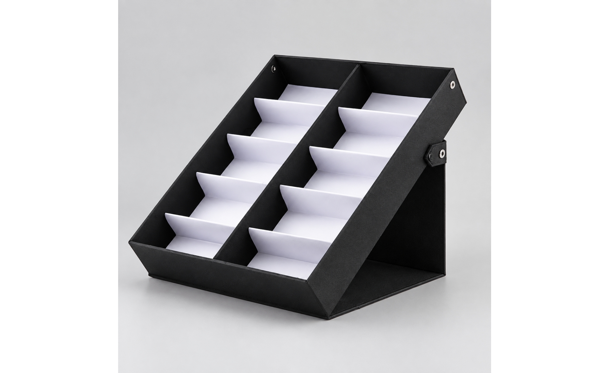 Eyeglass Organizer Freestanding Sunglass Display Sloped for Dressing Table