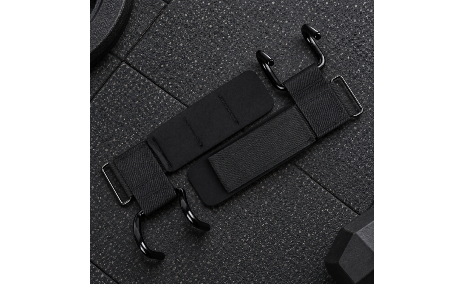 Wrist Hooks Reinforced Wrist-Assist Pull-up Hook Non-Slip for Barbell Exercises