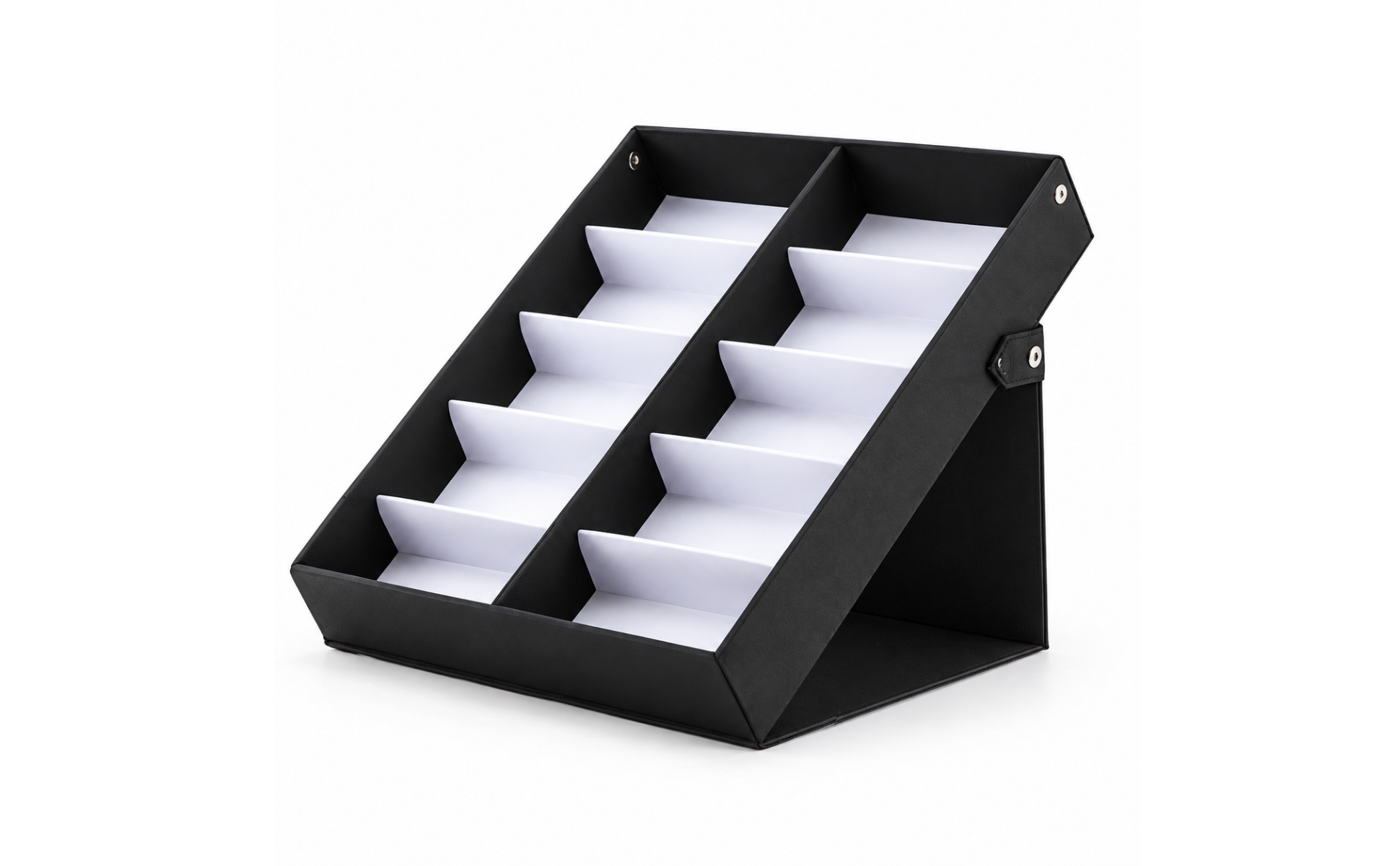 Eyeglass Organizer Freestanding Sunglass Display Sloped for Dressing Table