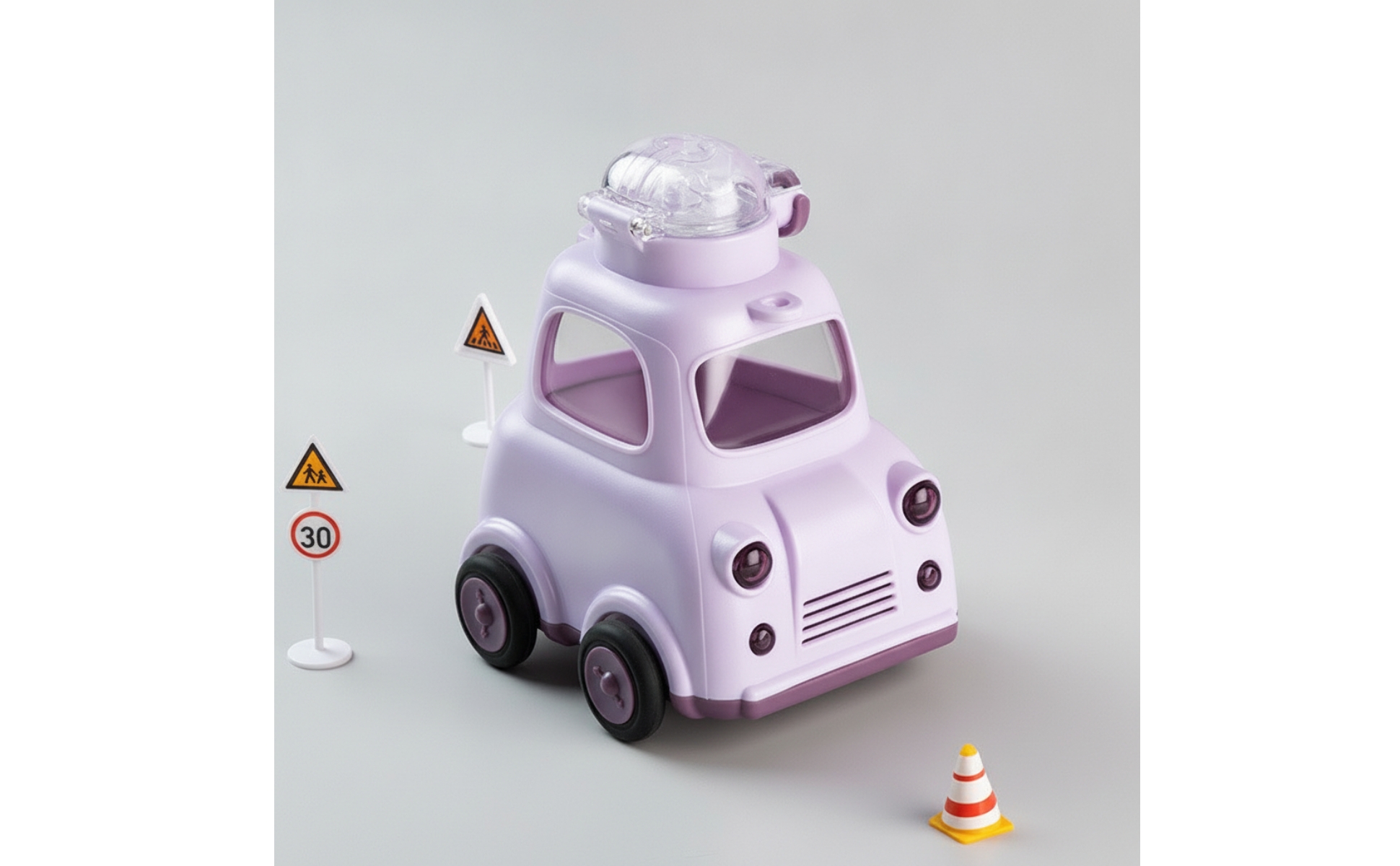 Car-Shaped Drinking Cup Child-Friendly Car Straw Cup with Lid 600 Ml Capacity
