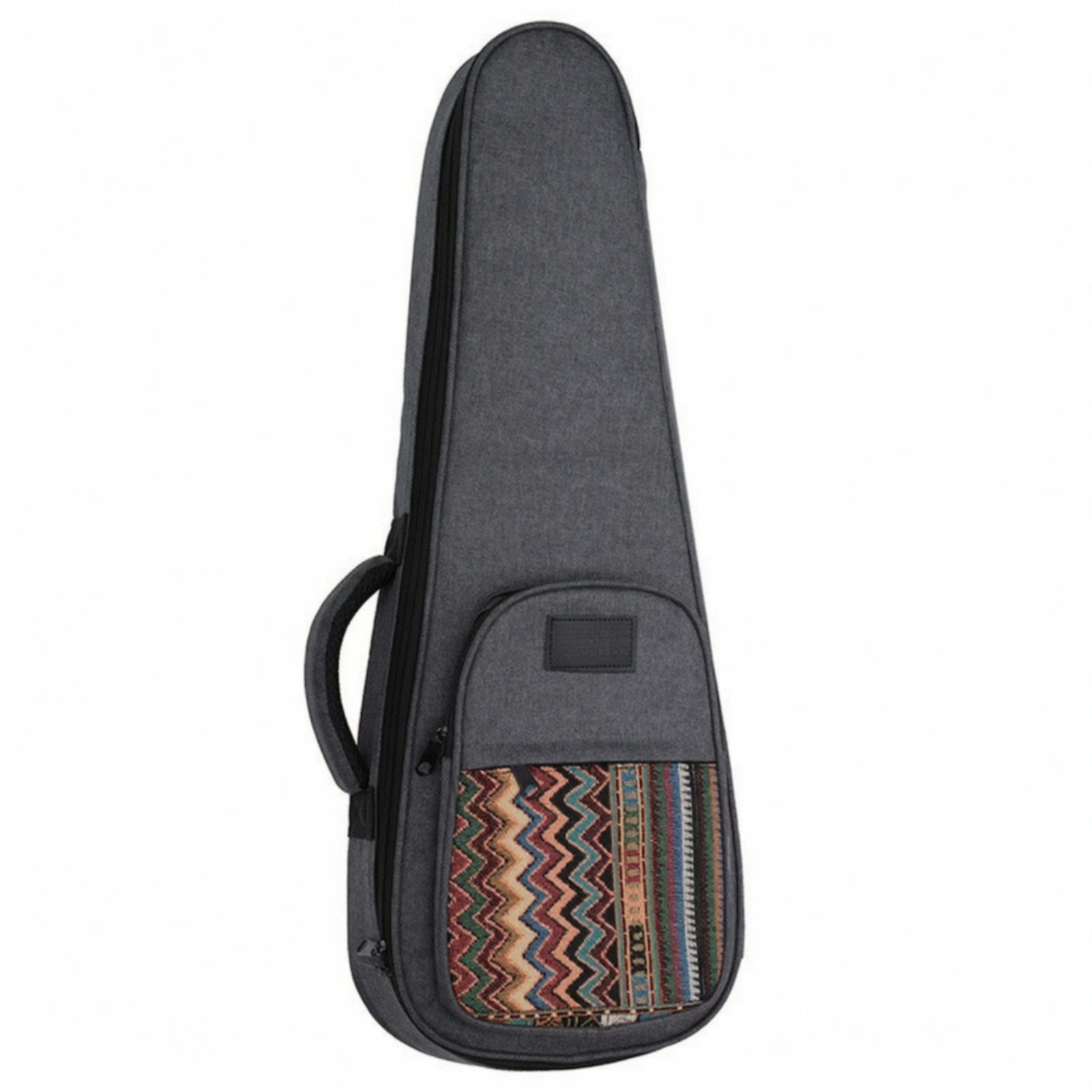21-Inch Soprano Ukulele Bag Zippered Soprano Ukulele Gig Bag Adjustable