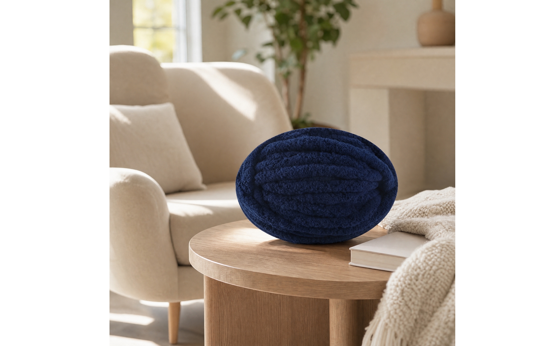 Yarn Soft Soft Fuzzy Yarn Ball Cozy for Dormitory Space Modifications