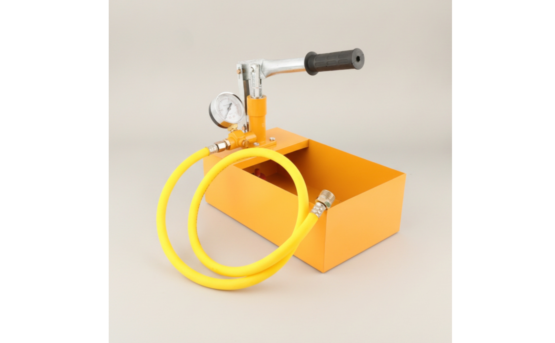 Manual Hydraulic Water Pressure Test Pump No Power Required for Small Workshop