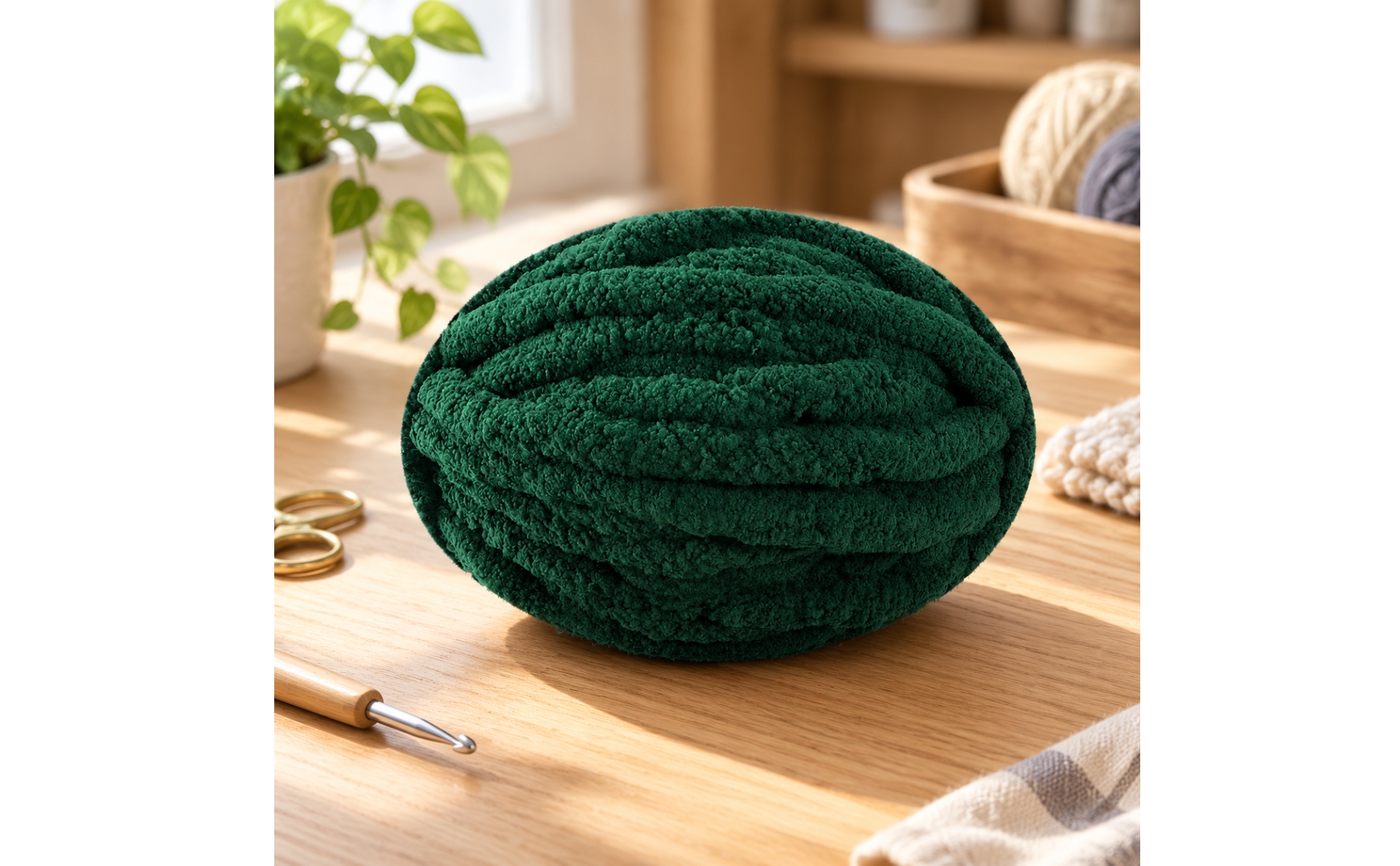 Yarn Soft Soft Fuzzy Yarn Ball Cozy for Dormitory Space Modifications