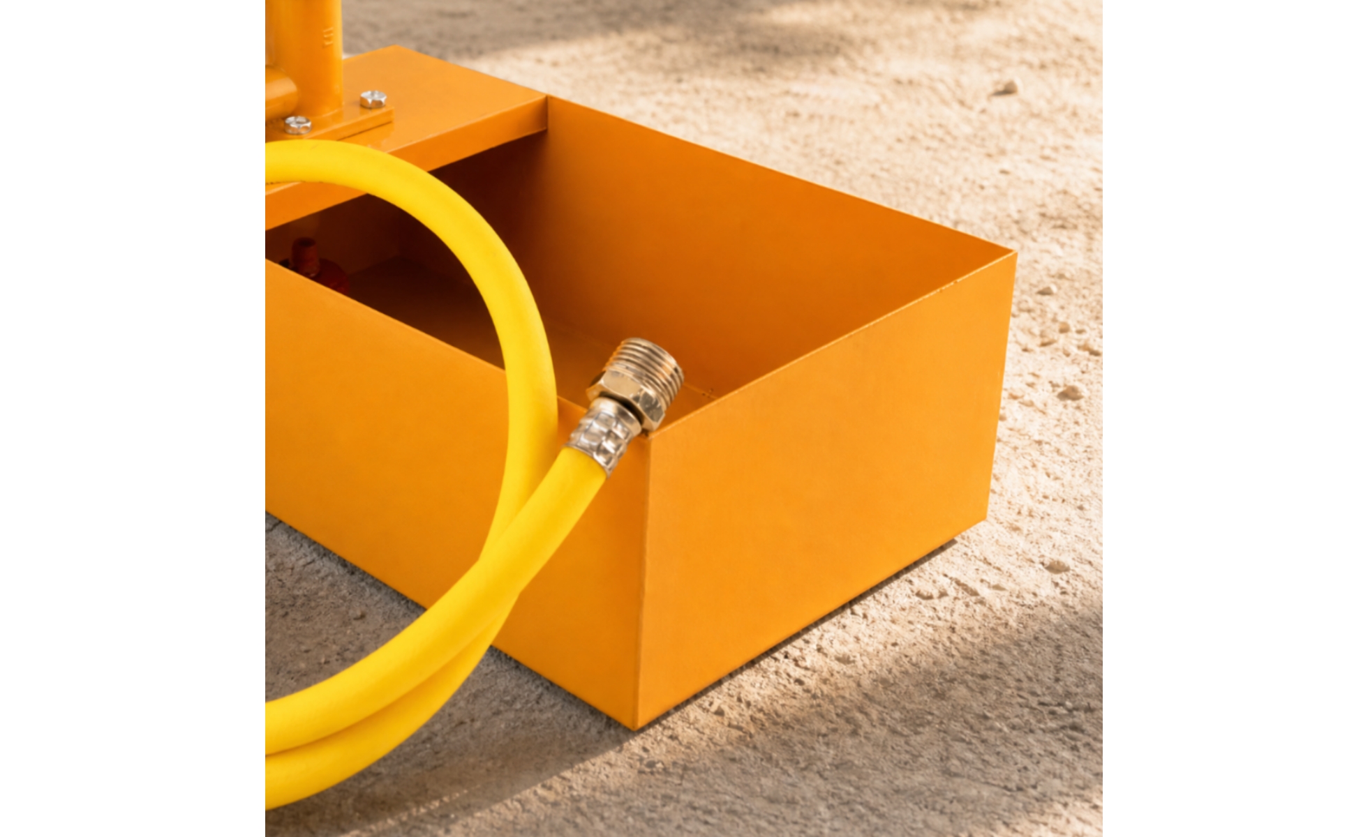 Manual Hydraulic Water Pressure Test Pump No Power Required for Small Workshop