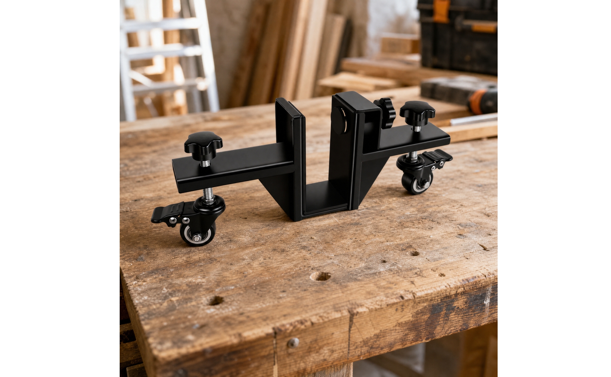 2 Pieces Iron Moving Dolly Cart Heavy-Duty Iron Door-Panel Moving Dolly