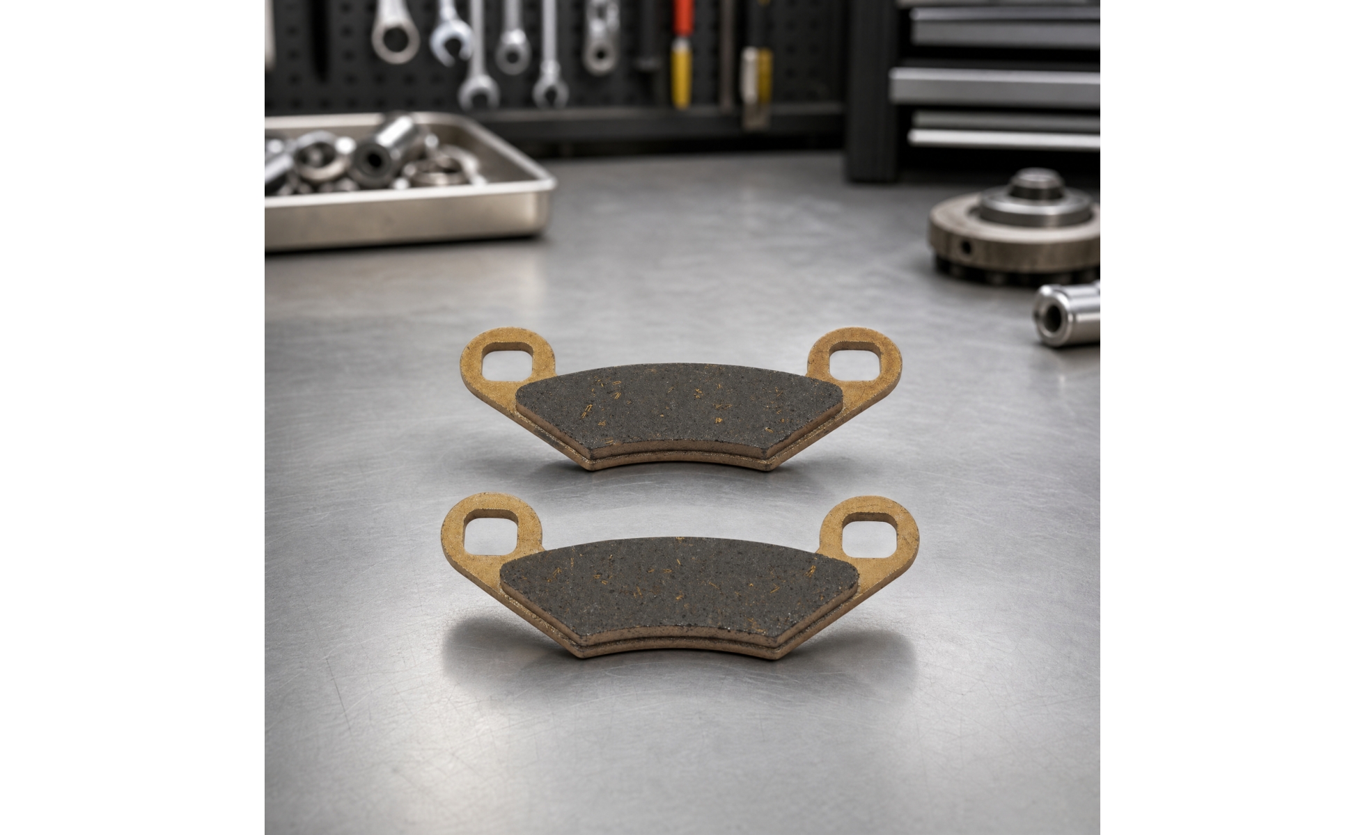 2 Pieces Off-Road Vehicle 500 Brake Pad Replacement for Vehicle Servicing