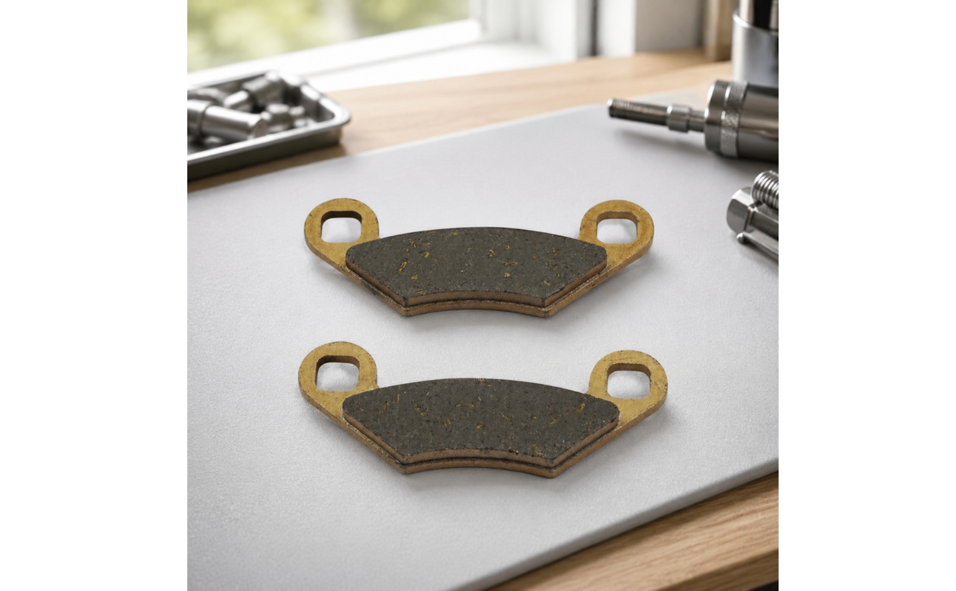 2 Pieces Off-Road Vehicle 500 Brake Pad Replacement for Vehicle Servicing