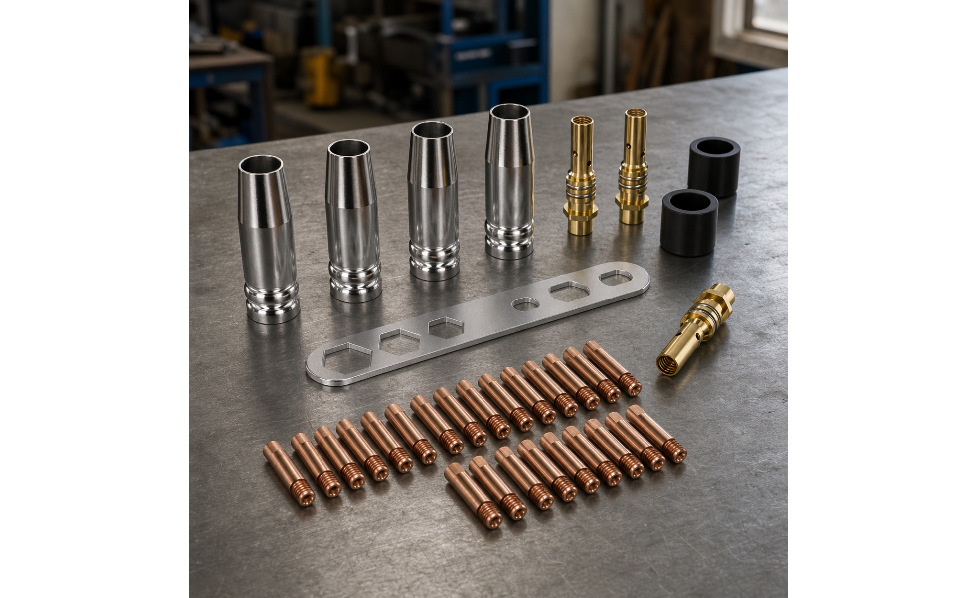 Joining Accessory Kit High-Quality Copper for Repair Bench, Welders