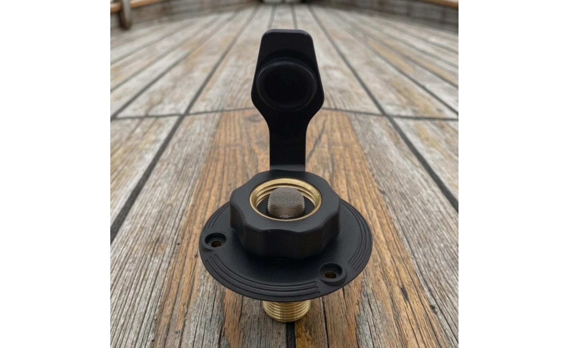 Plumbing Fitting Brass Threaded RV Water Inlet with Check Valve