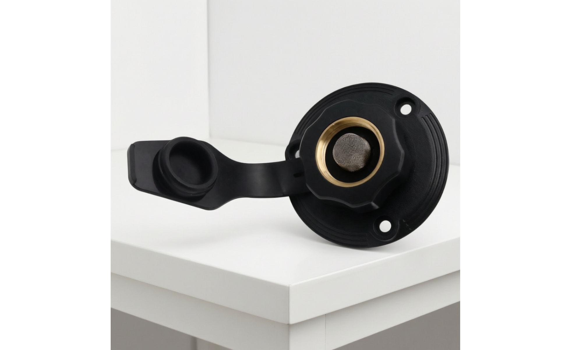 Plumbing Fitting Brass Threaded RV Water Inlet with Check Valve