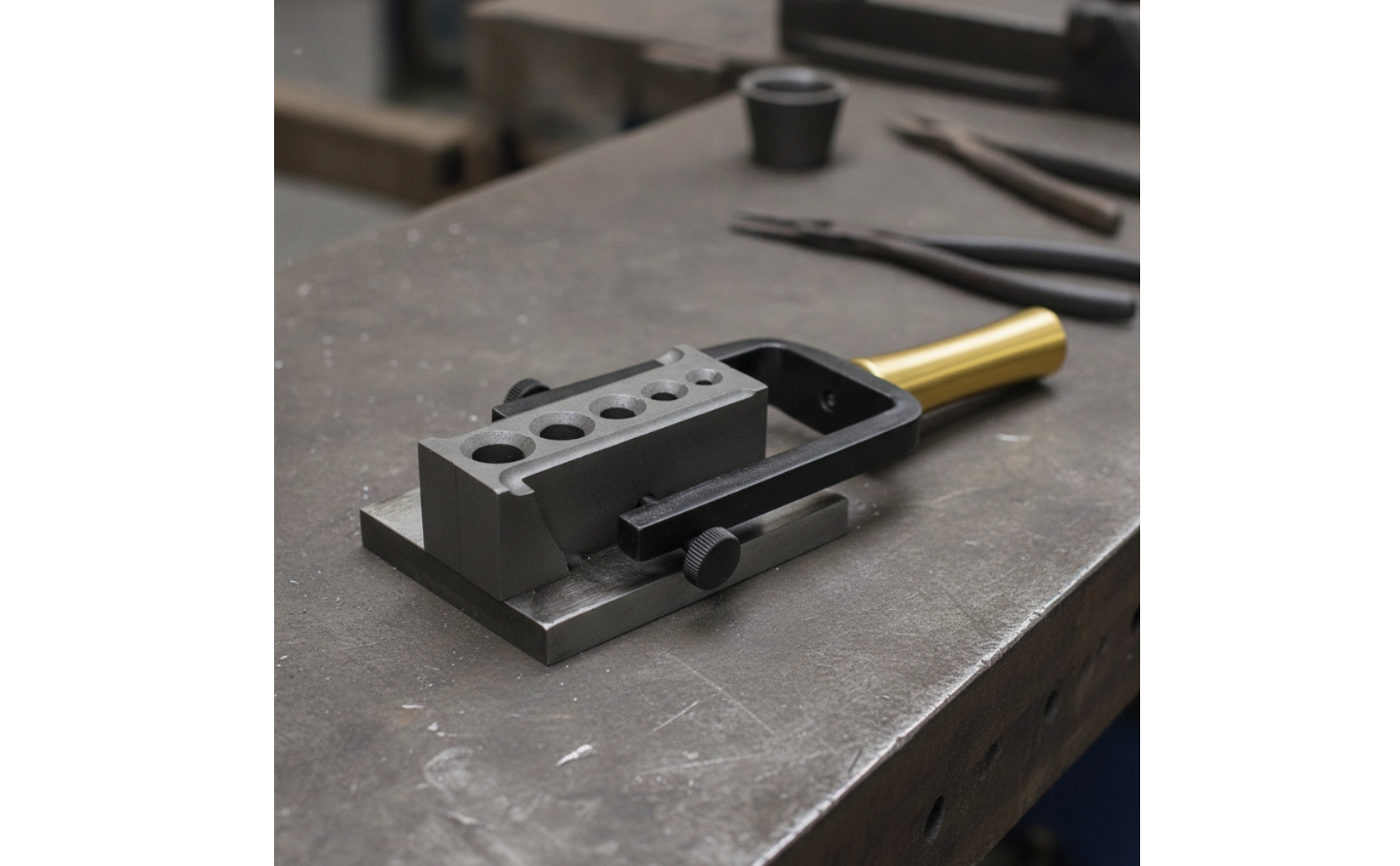 Ingot Mold High-Temperature Oil-Groove Ingot Mold for Jewelry Makers
