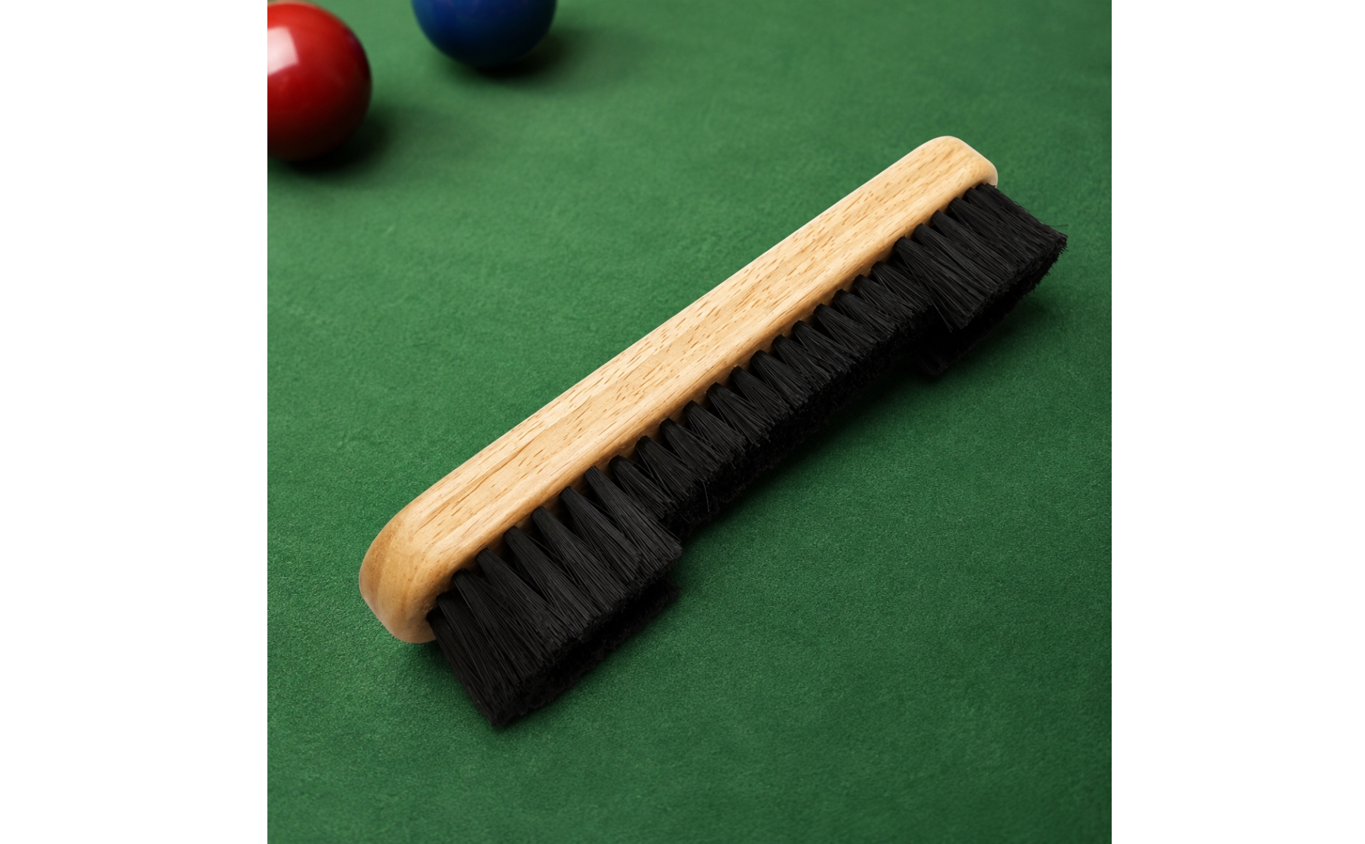 Gebogene Billardtischbürste 22 cm lang für Billardclubs, Heimspielzimmer