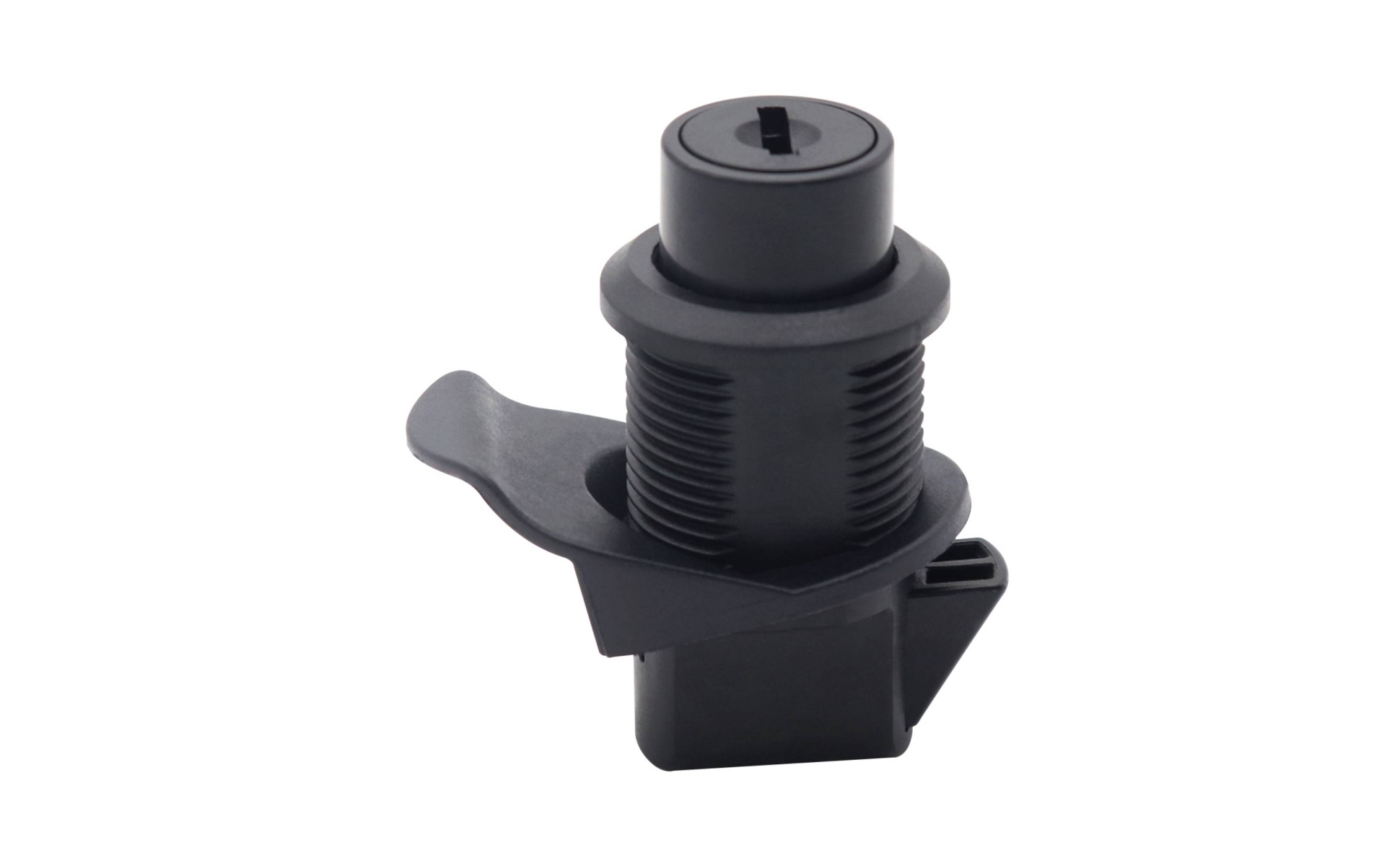 Lock Spring-Return Recessed Push-Button Cam Lock Compact for Marine Use