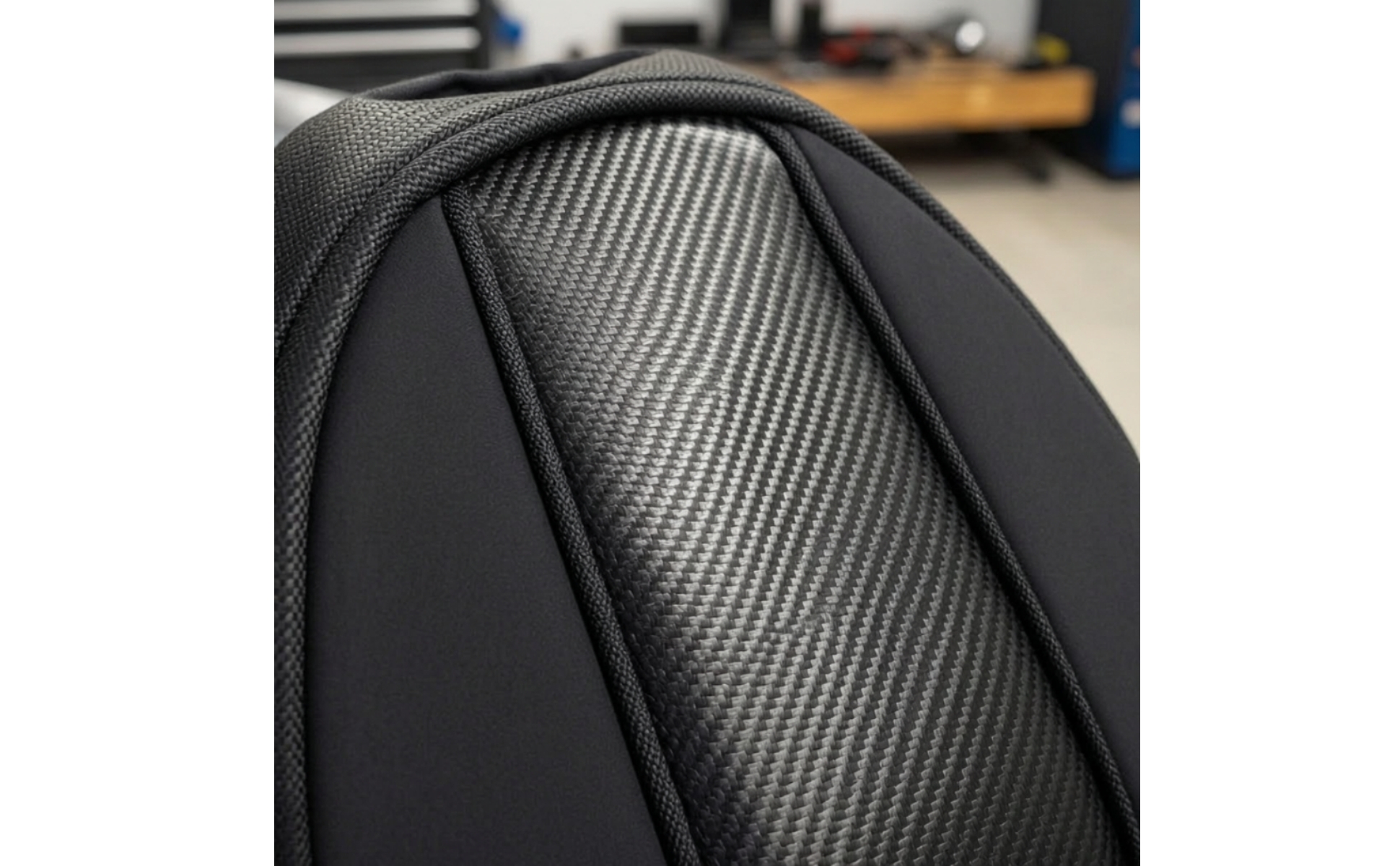 Expandable Motorcycle Tail Bag Reflective for Touring Riders, Commuters