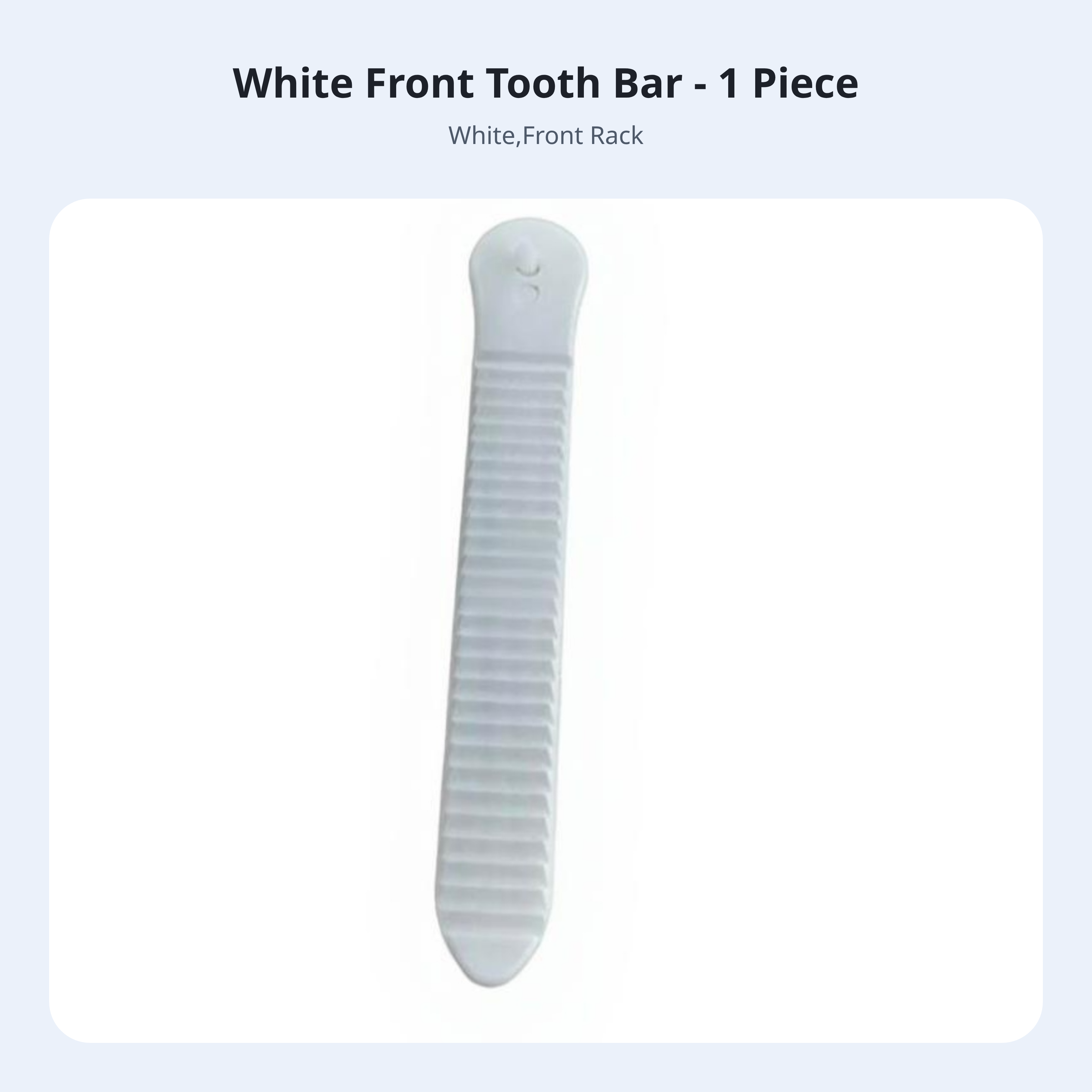 Snowboard Binding Strap, Cream Rear Ratchet, Replacement