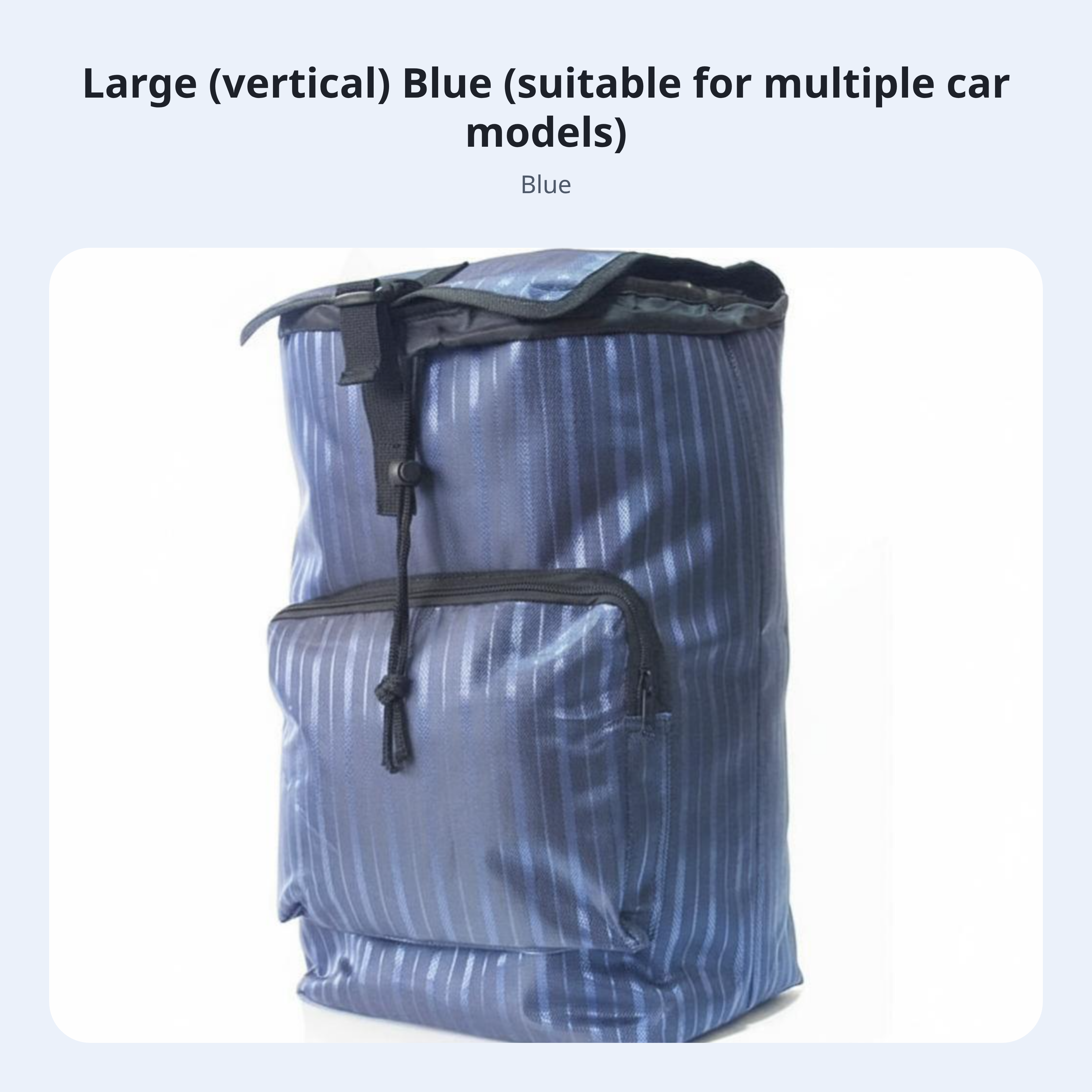 Foldable waterproof Oxford grocery bag holder for shopping