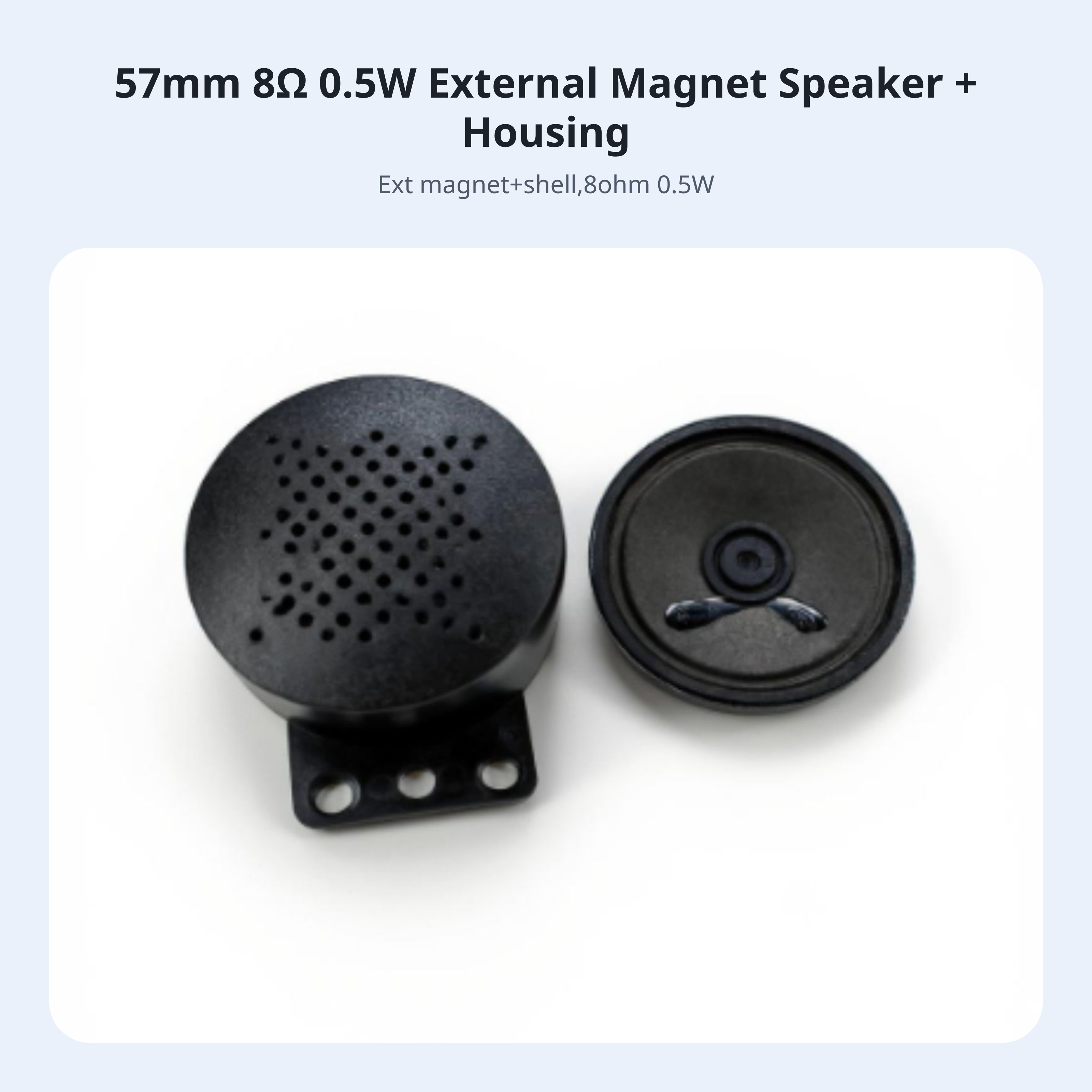 Waterproof mini speaker for outdoor use