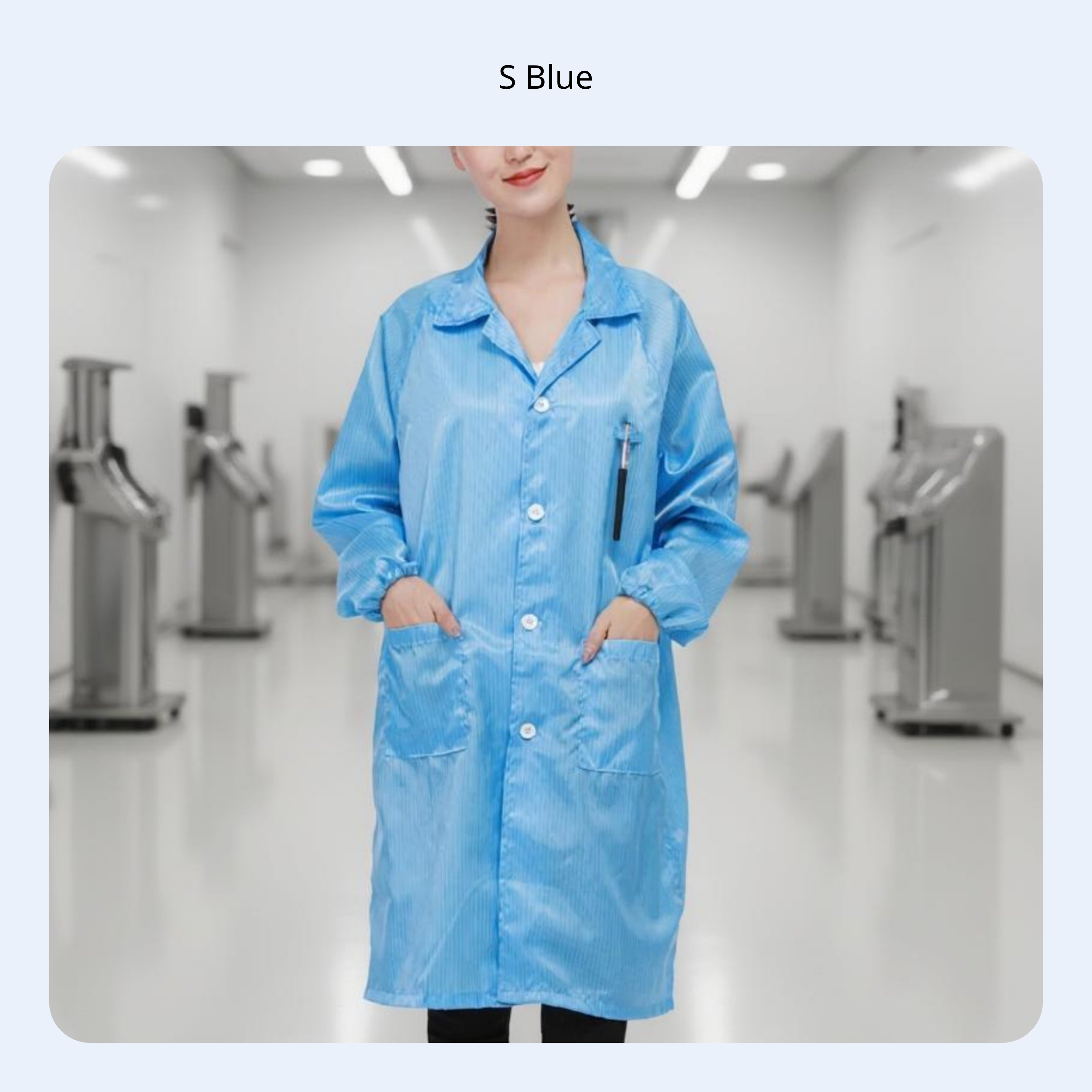 Anti-Static Lab Coat with Hood, Dustproof Workwear