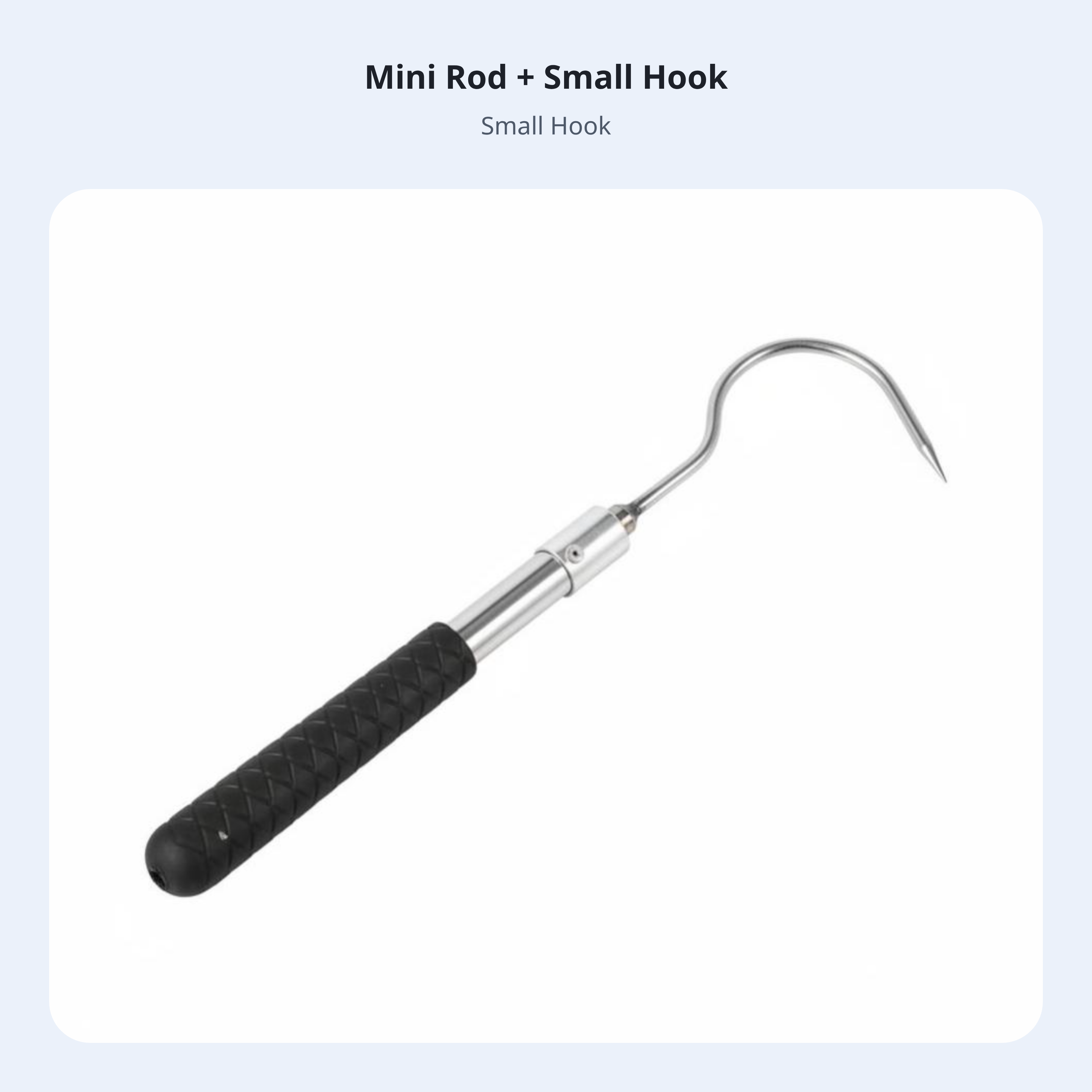Stainless steel aquascaping rod