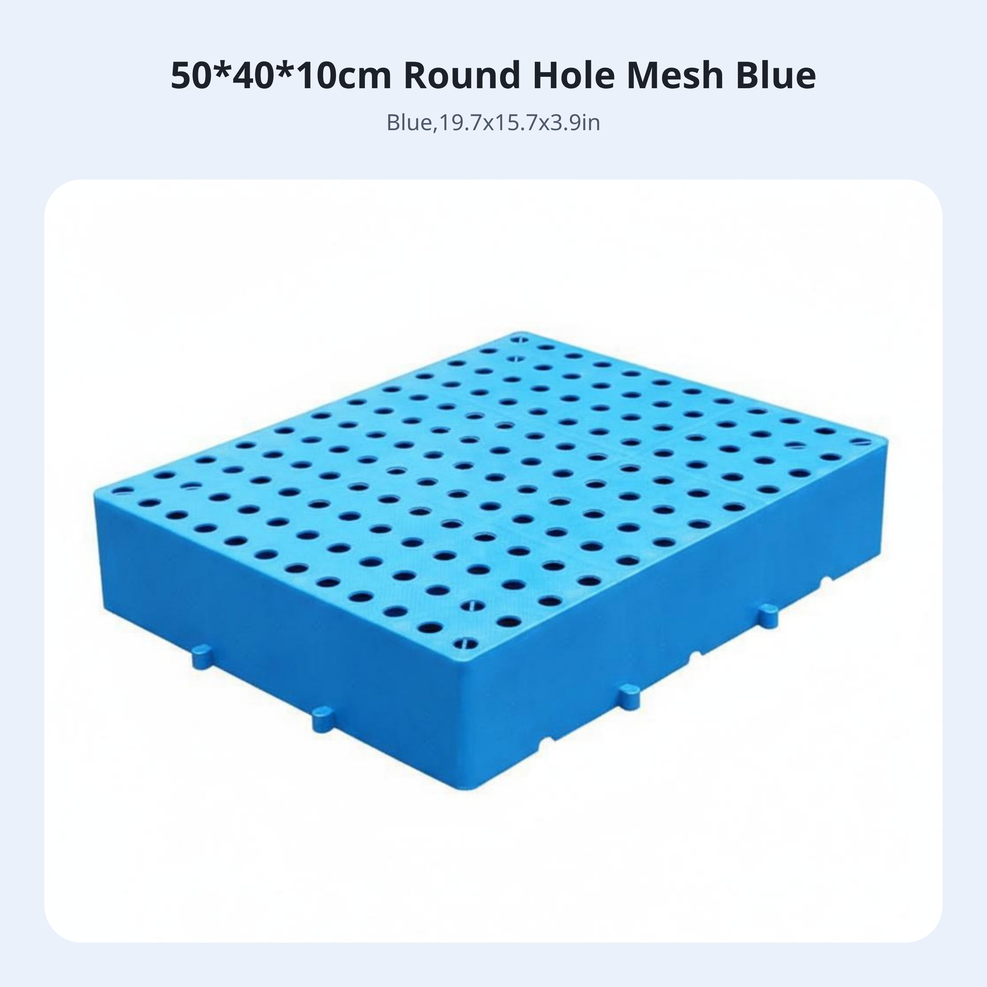 SturdyDuty Plastic Pallet Stackable Design configurable Dunnage Rack for