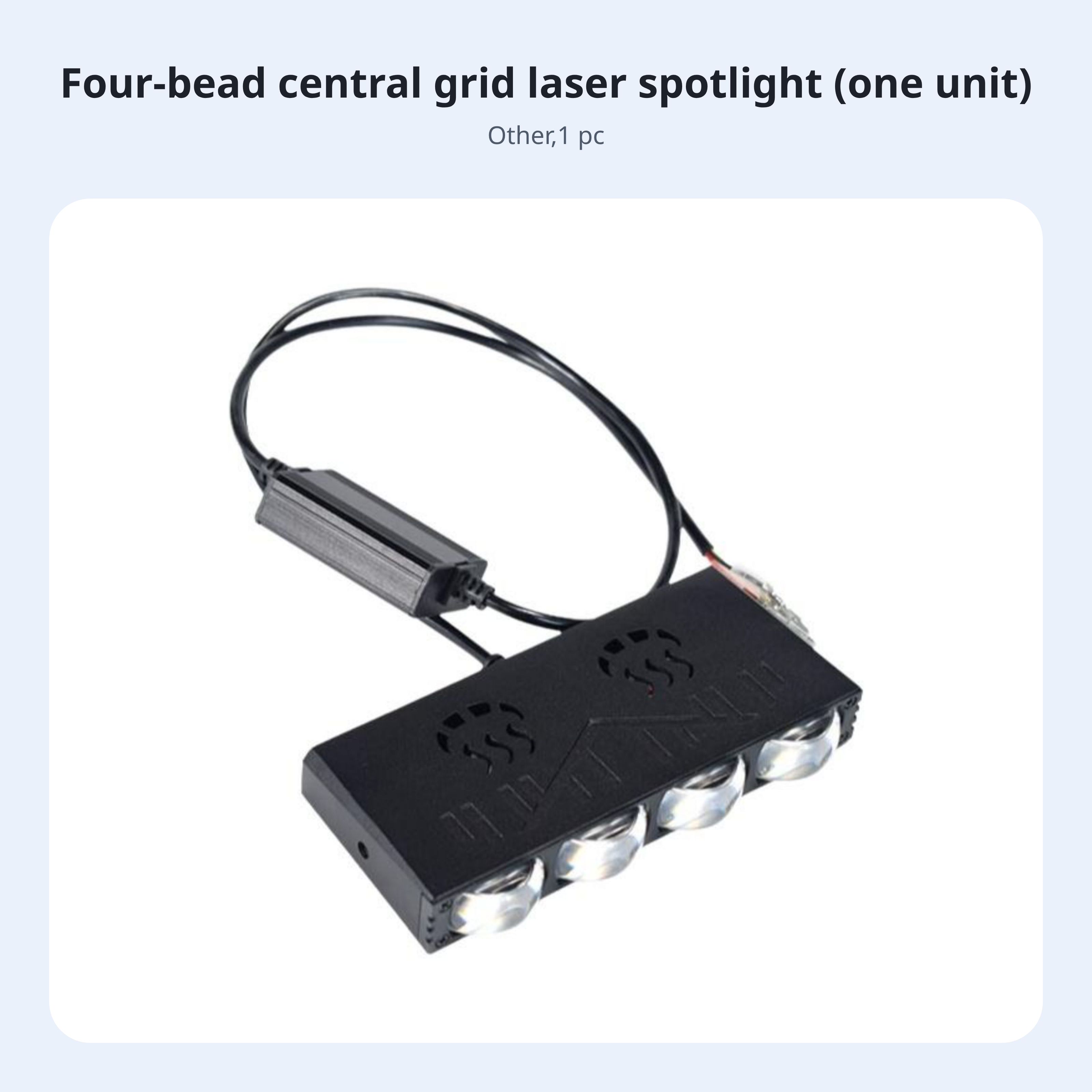 Waterproof LED car grille light